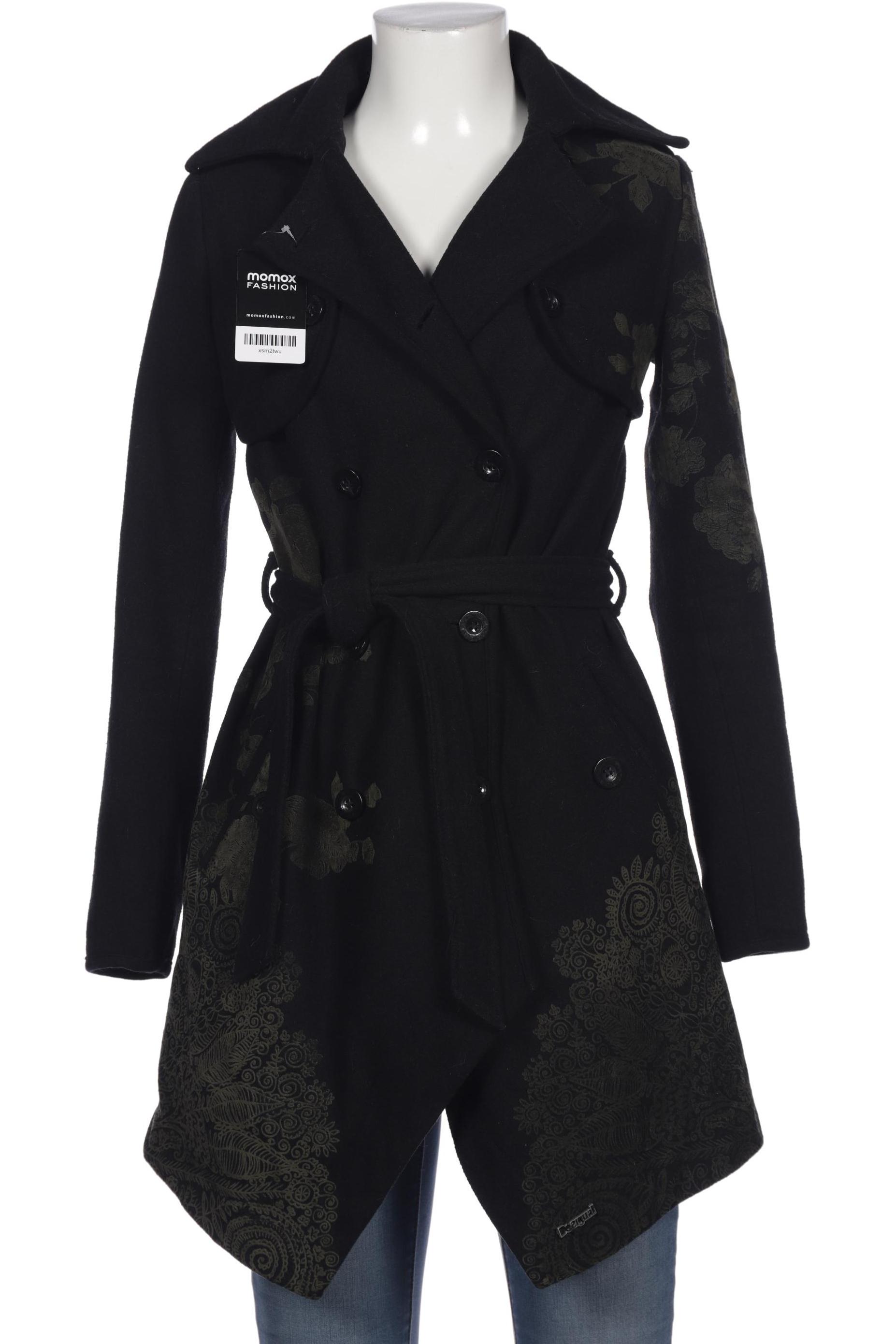 

Desigual Damen Mantel, schwarz, Gr. 36