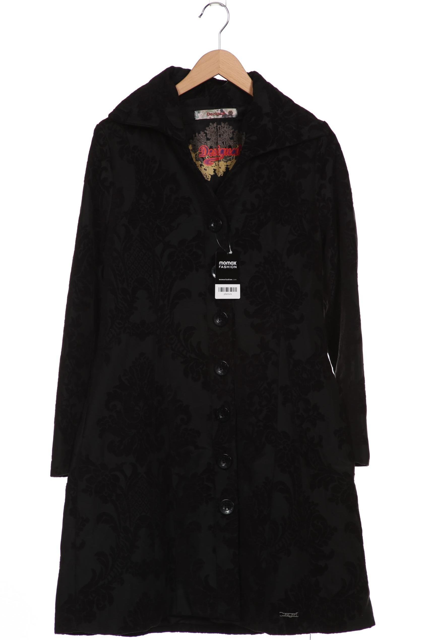 

Desigual Damen Mantel, schwarz, Gr. 44