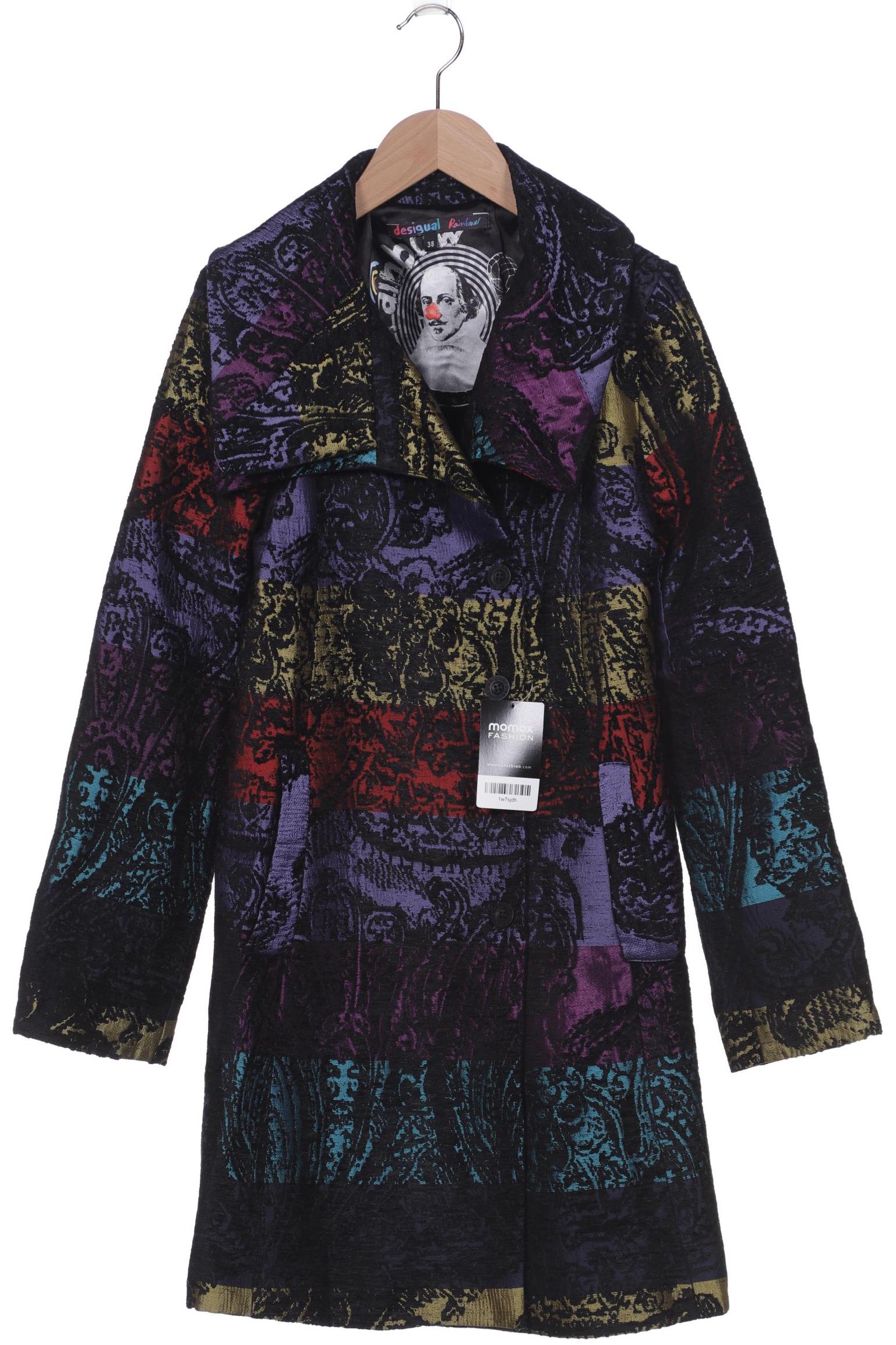 

Desigual Damen Mantel, schwarz, Gr. 38