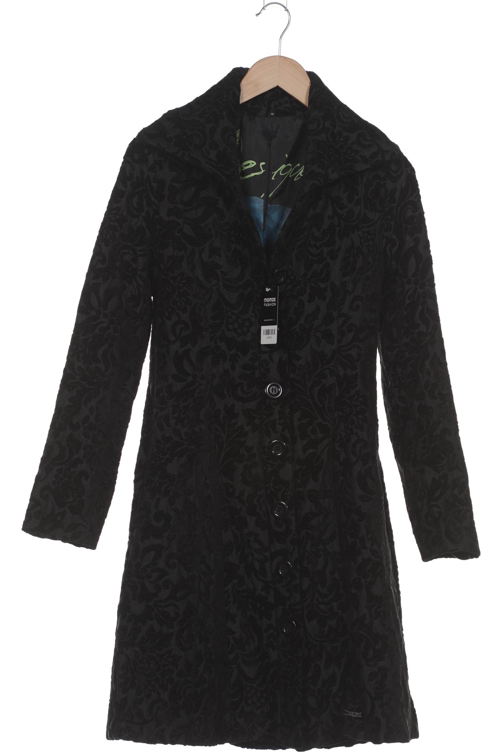 

Desigual Damen Mantel, schwarz, Gr. 40