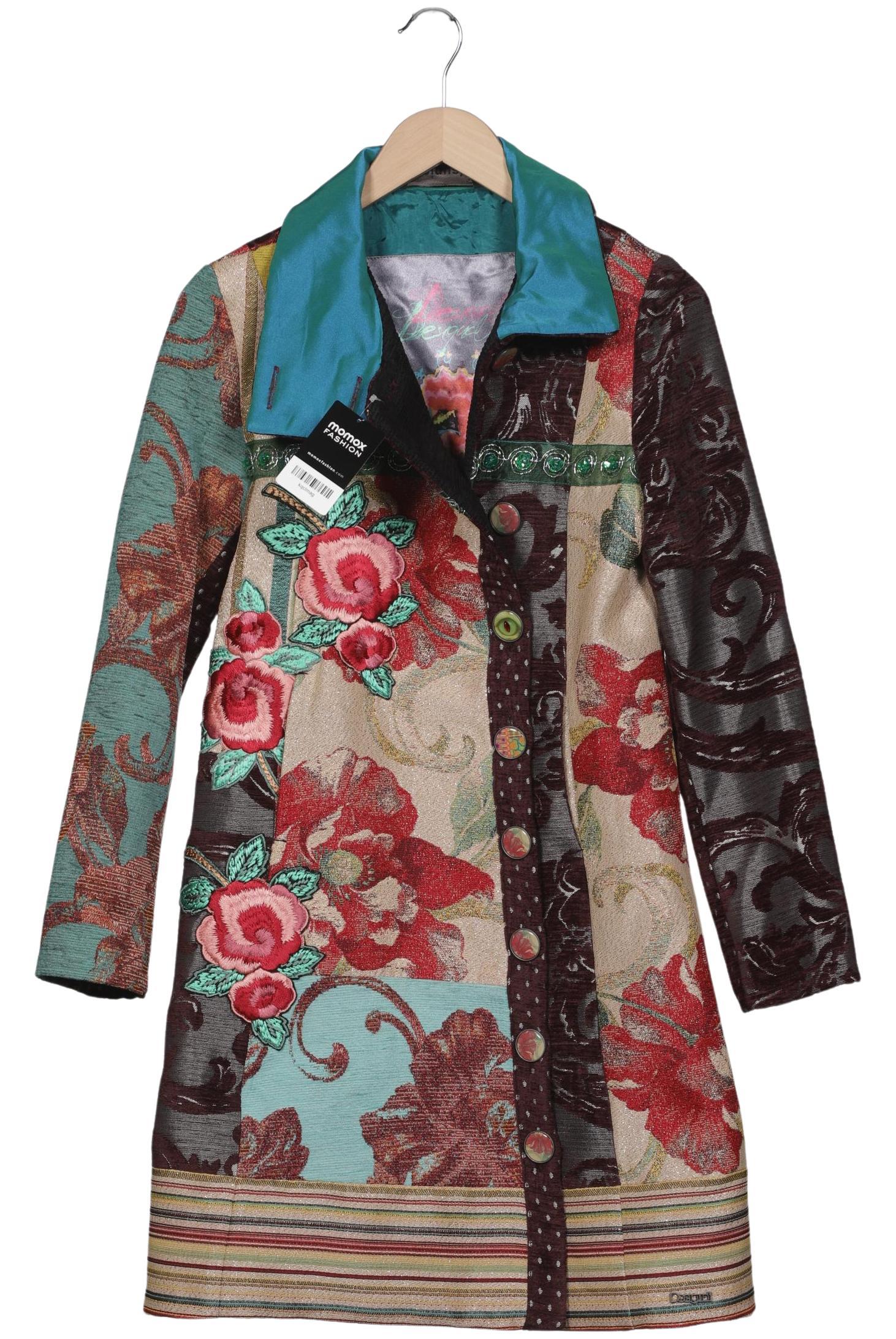 

Desigual Damen Mantel, mehrfarbig, Gr. 38