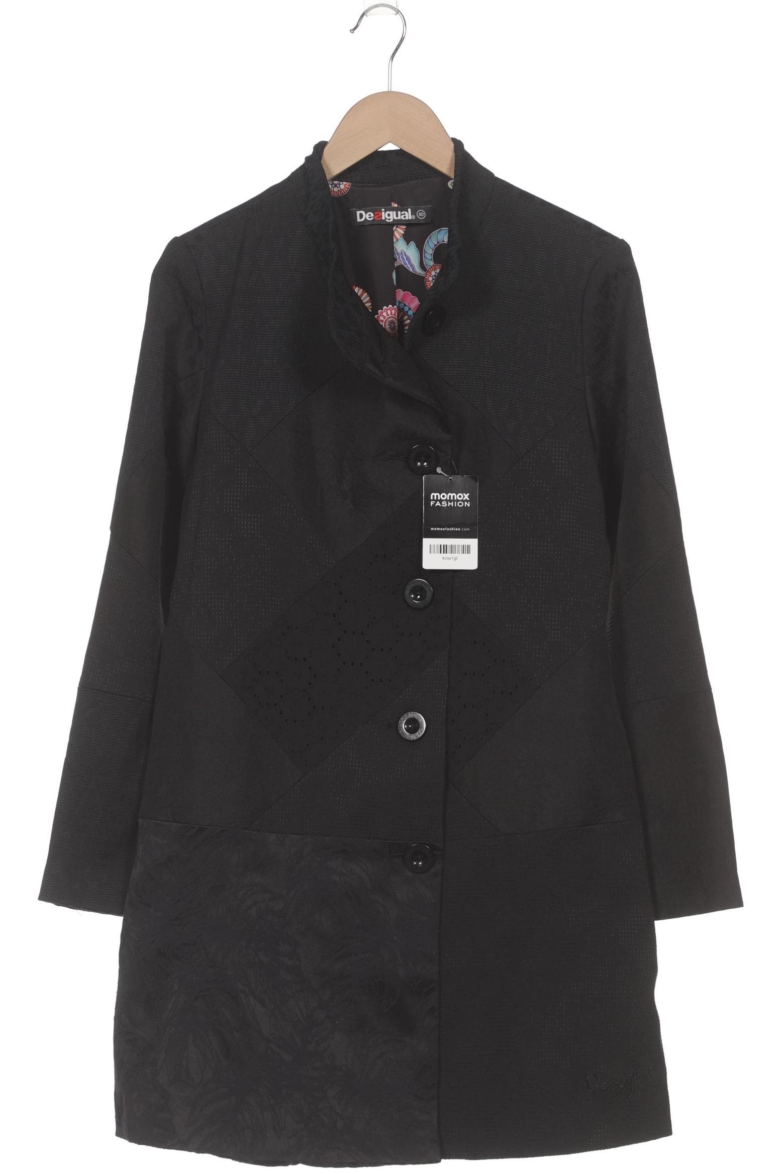 

Desigual Damen Mantel, schwarz, Gr. 40