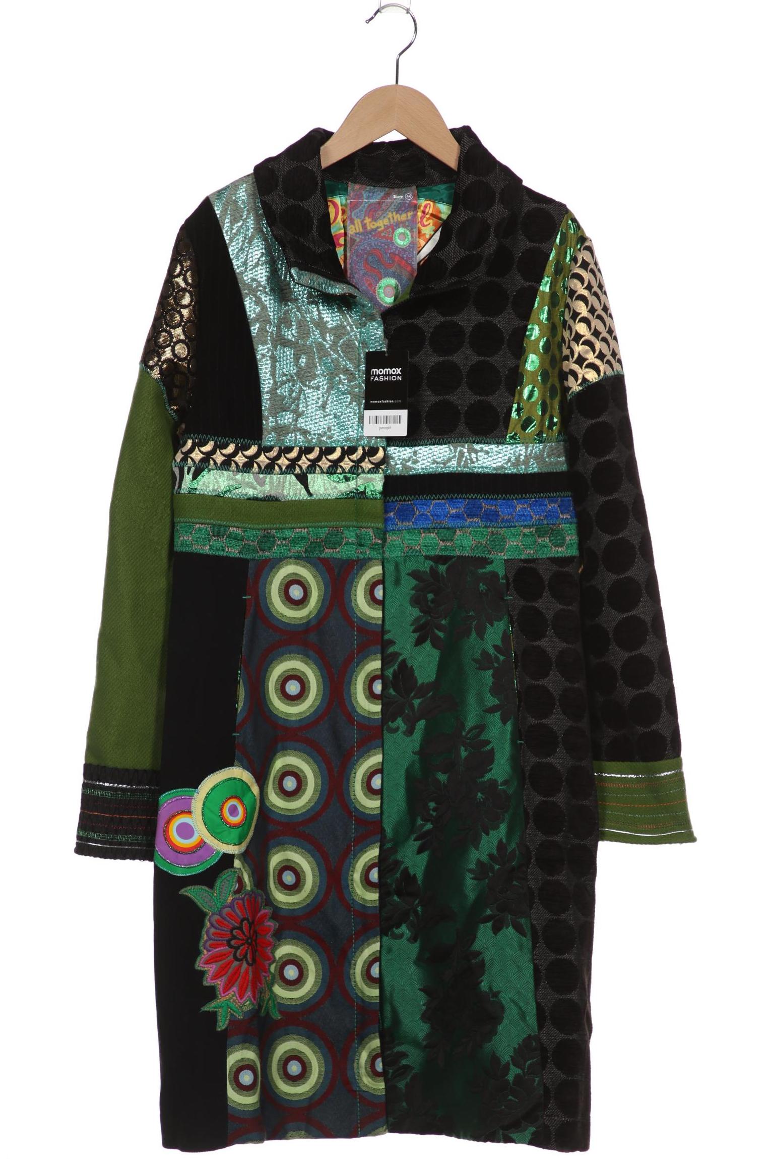 

Desigual Damen Mantel, grün, Gr. 44