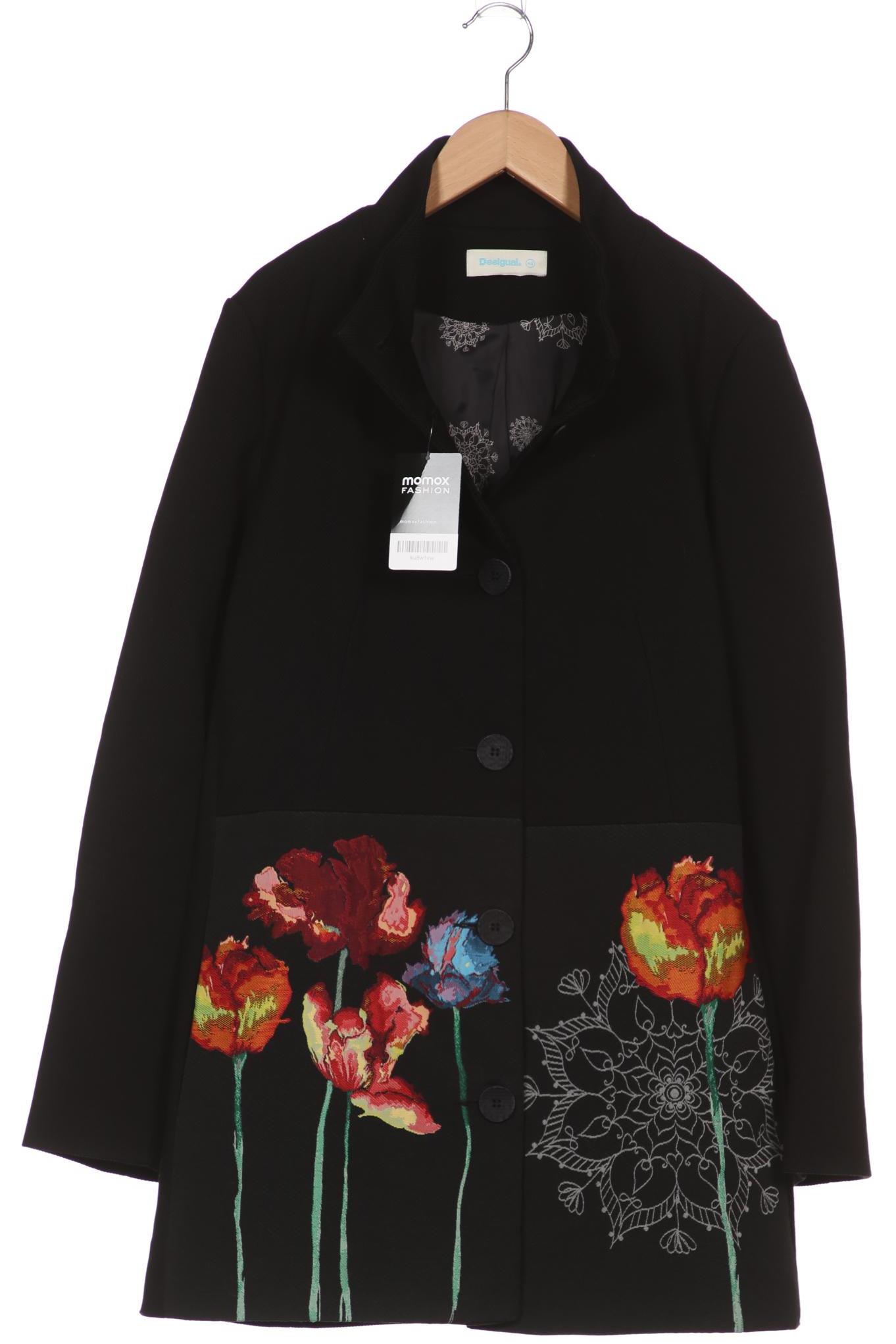 

Desigual Damen Mantel, schwarz