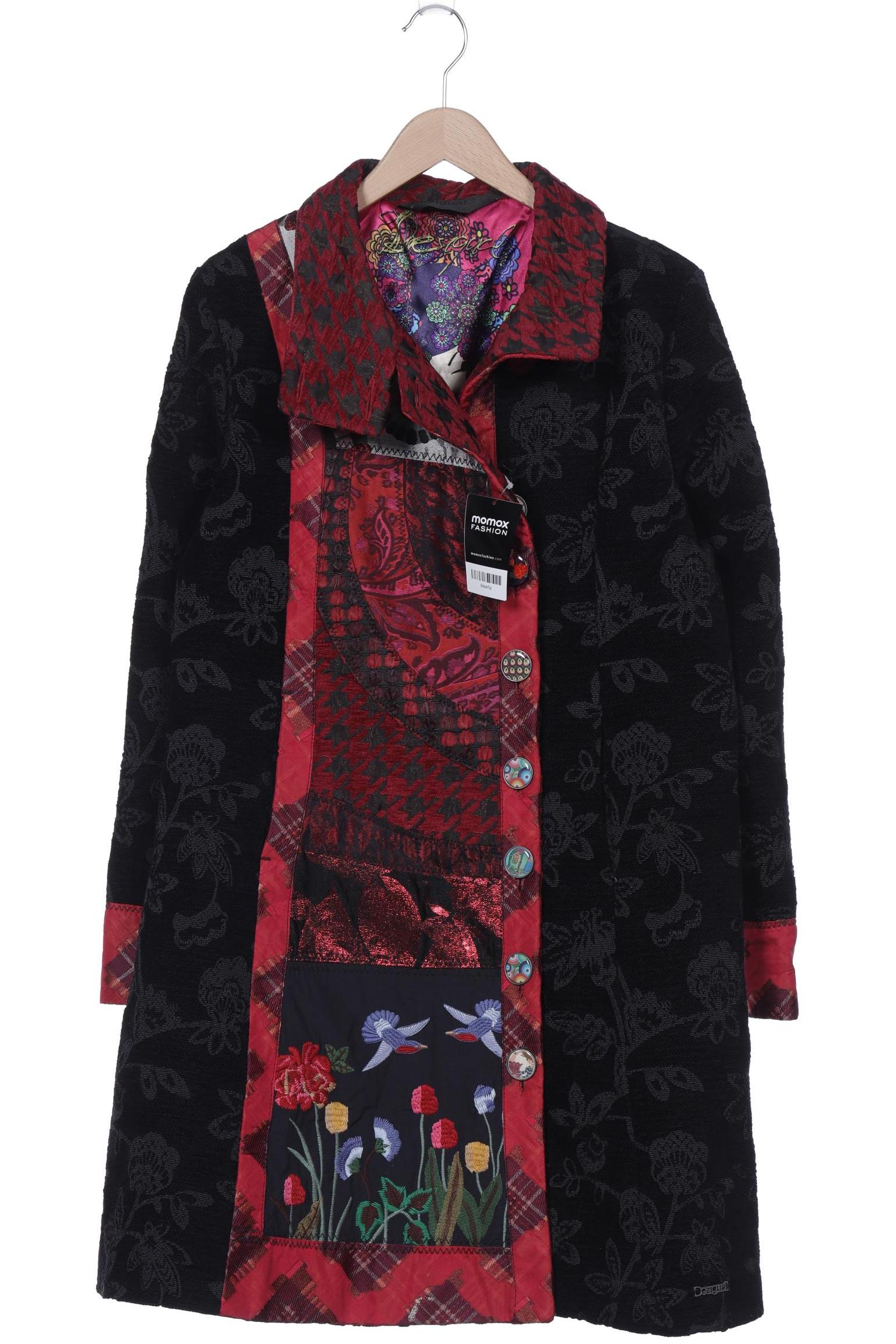 

Desigual Damen Mantel, schwarz, Gr. 46