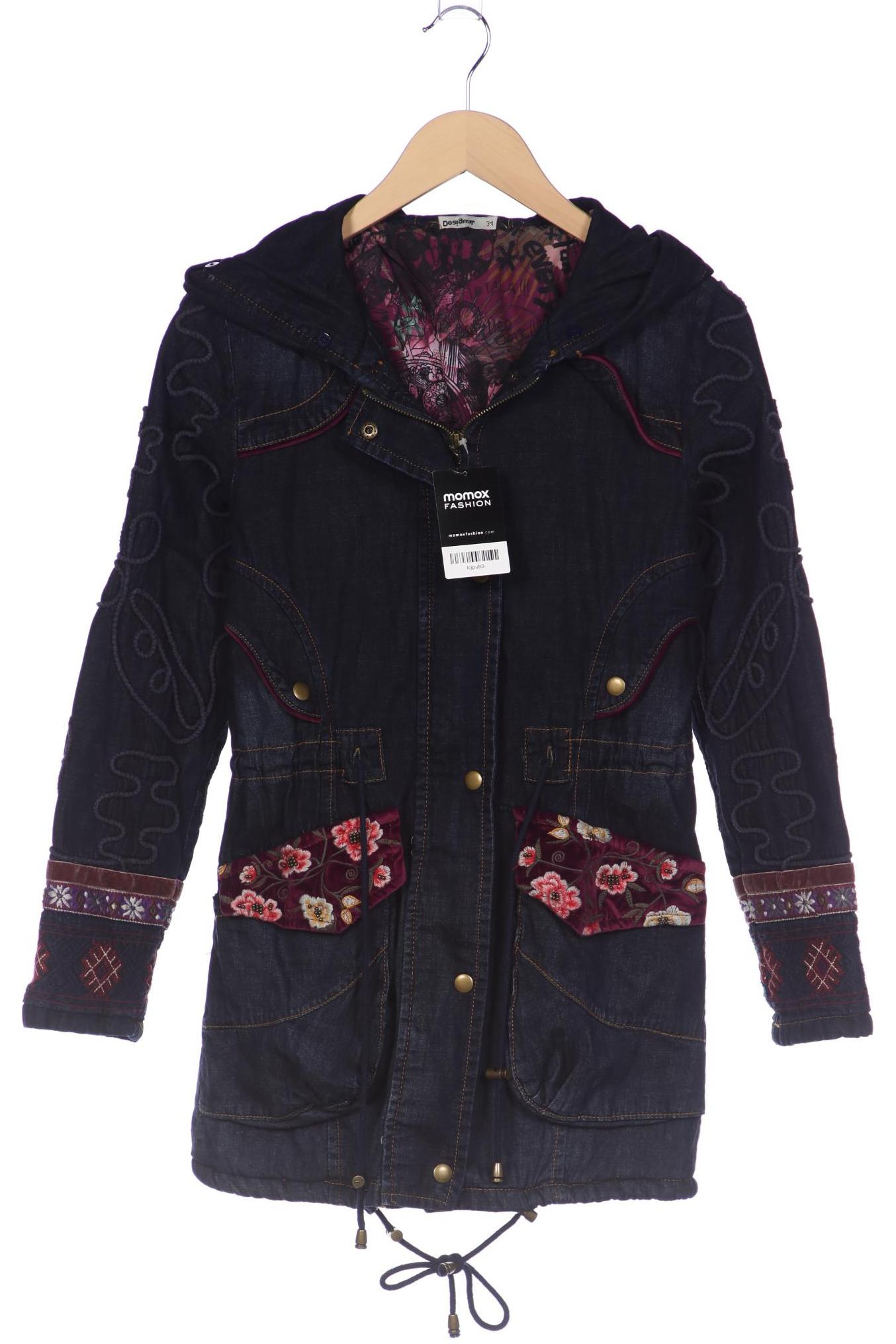 

Desigual Damen Mantel, marineblau, Gr. 34
