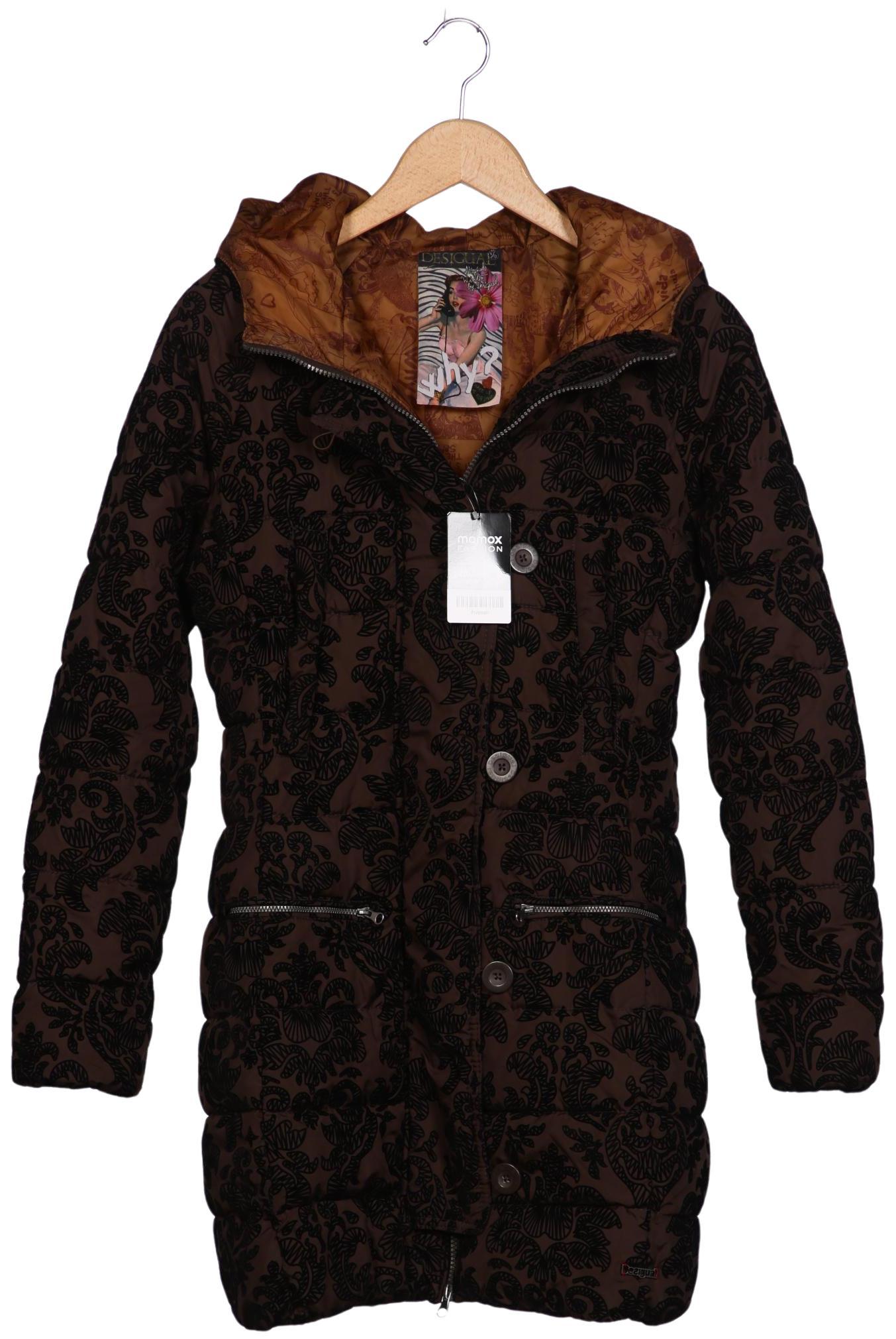 

Desigual Damen Mantel, braun, Gr. 36