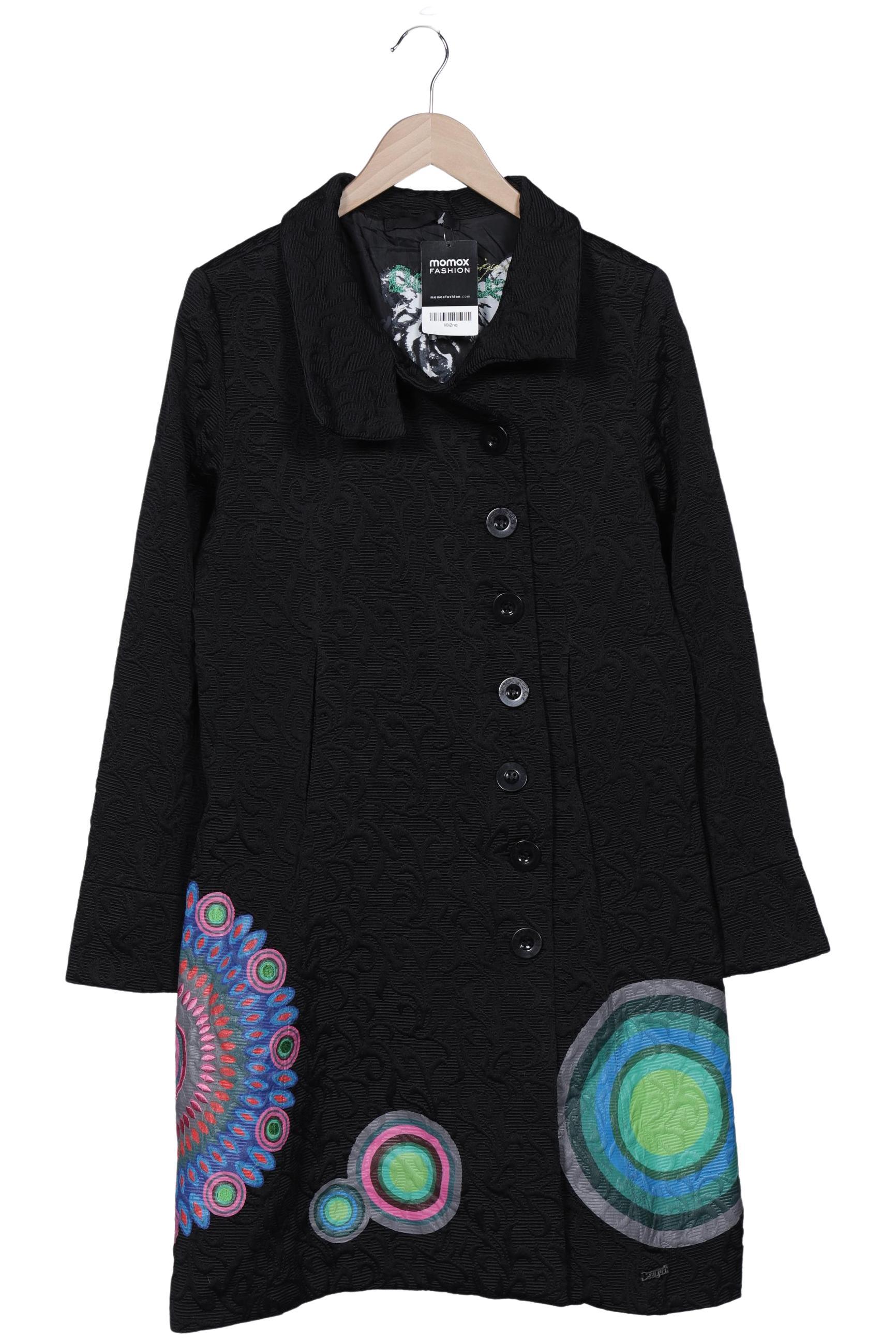 

Desigual Damen Mantel, schwarz, Gr. 44