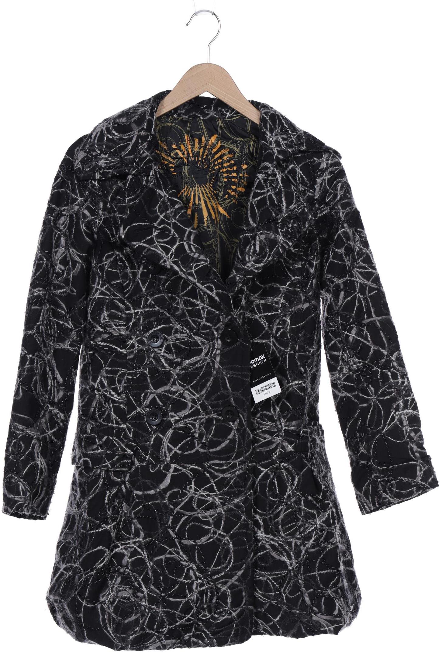 

Desigual Damen Mantel, schwarz, Gr. 38