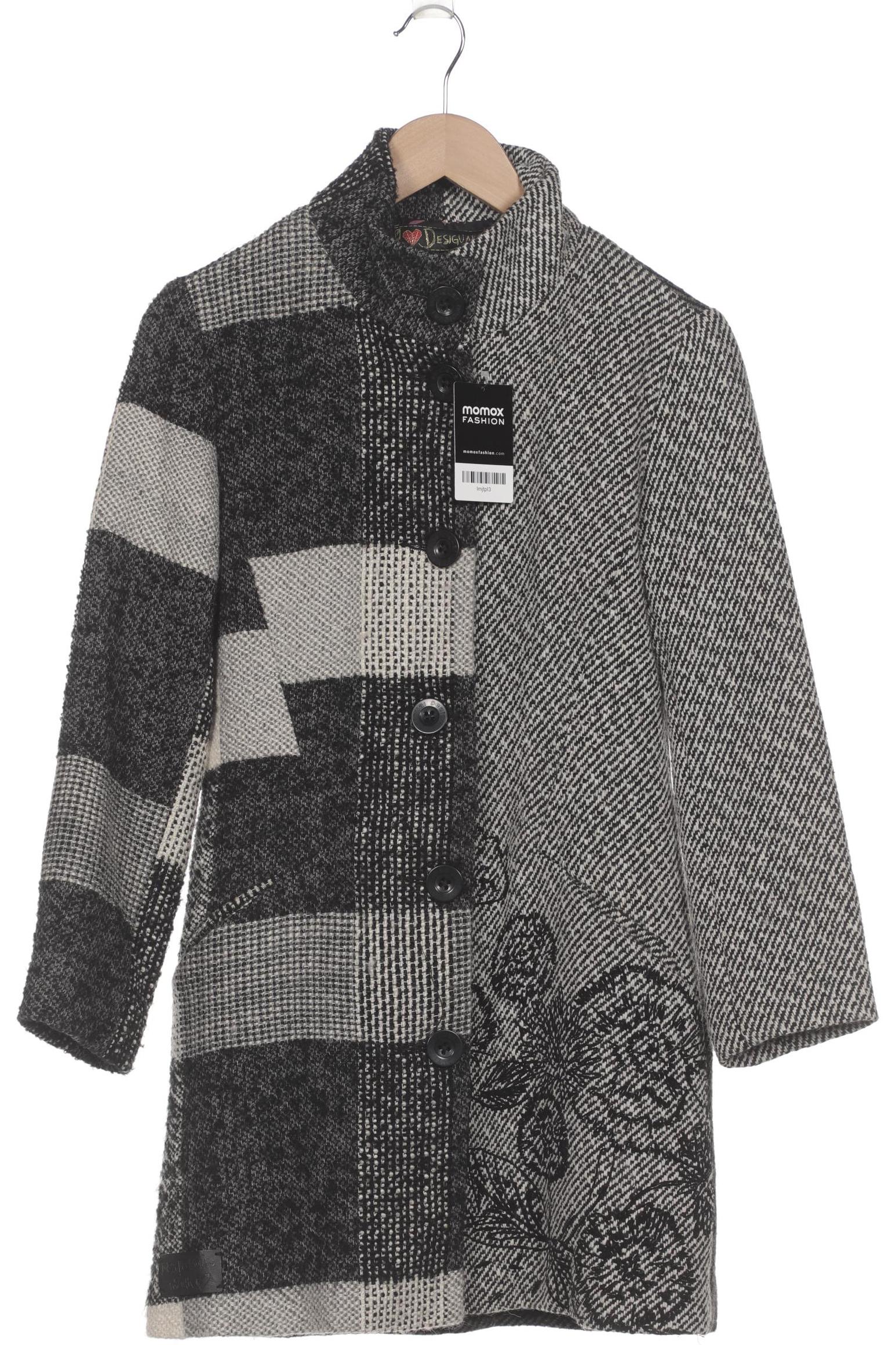 

Desigual Damen Mantel, grau, Gr. 36
