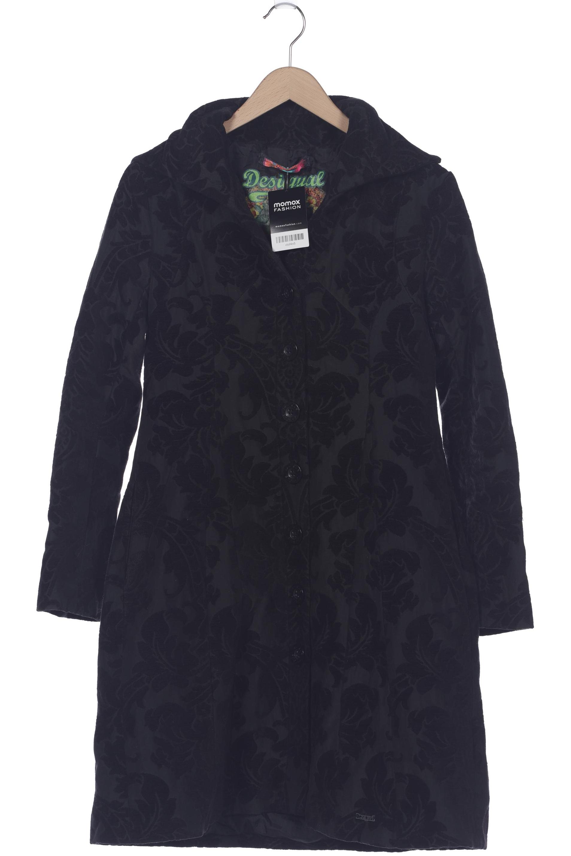 

Desigual Damen Mantel, schwarz, Gr. 40