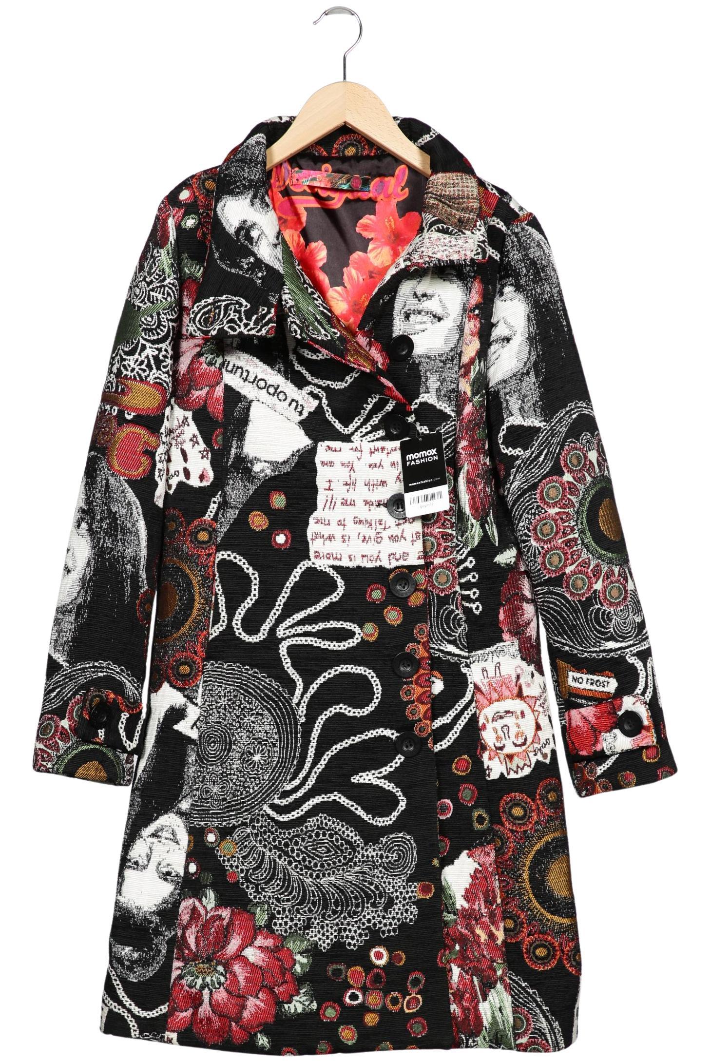 

Desigual Damen Mantel, mehrfarbig, Gr. 44