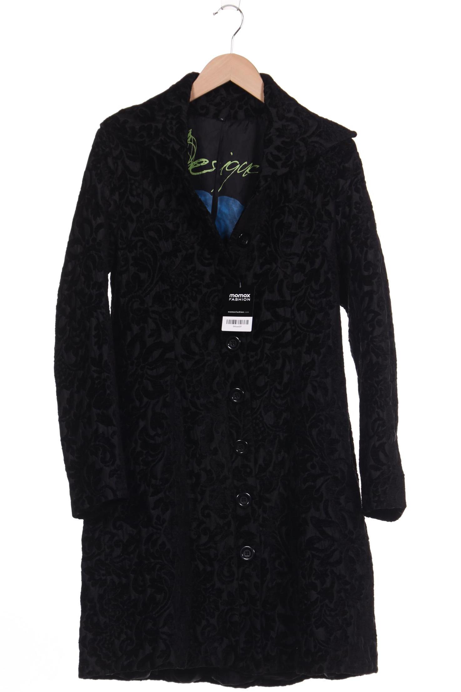 

Desigual Damen Mantel, schwarz, Gr. 42