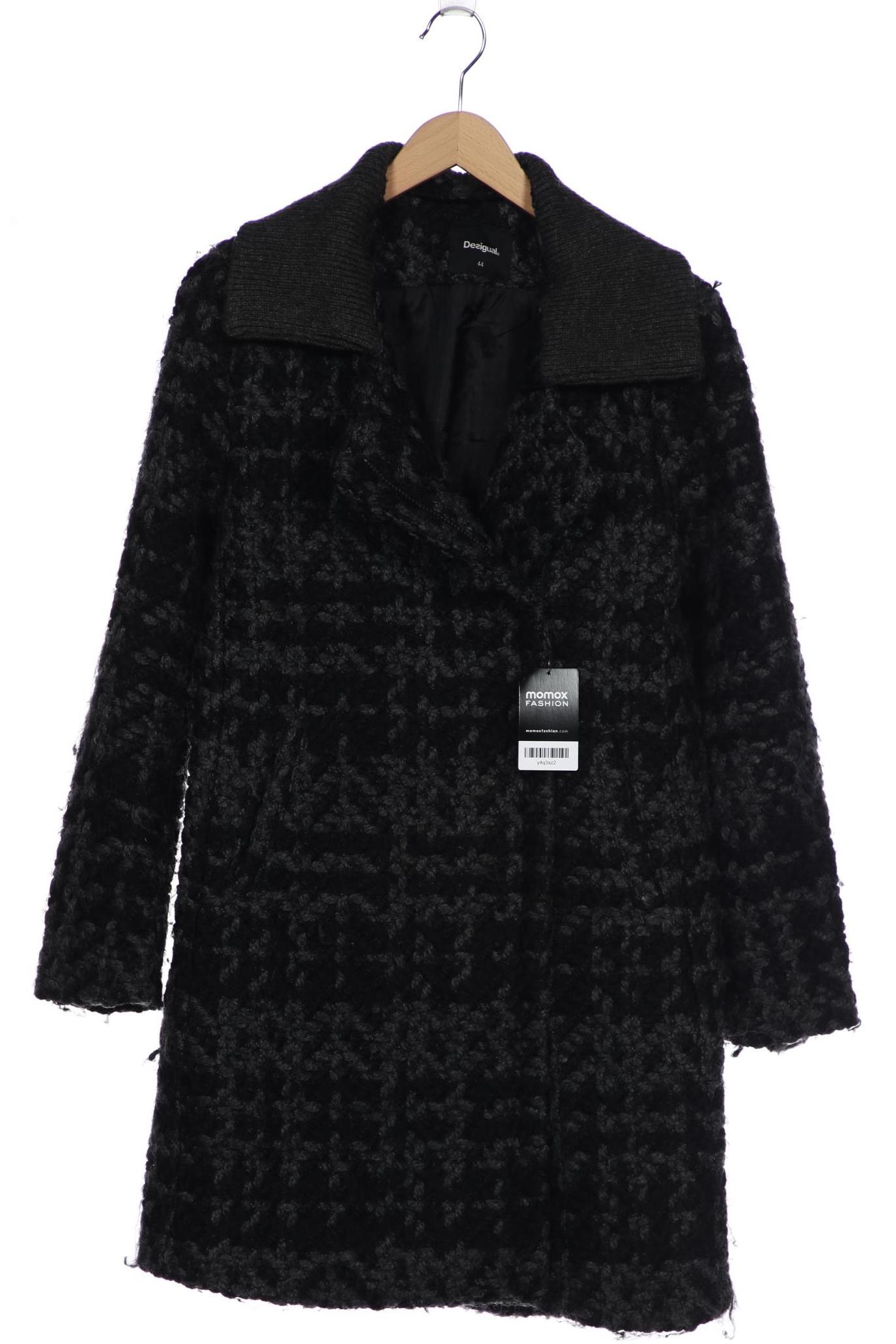 

Desigual Damen Mantel, schwarz, Gr. 44