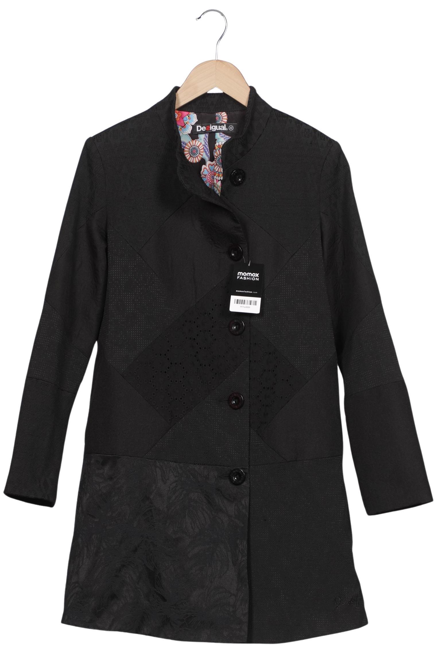 

Desigual Damen Mantel, schwarz, Gr. 42