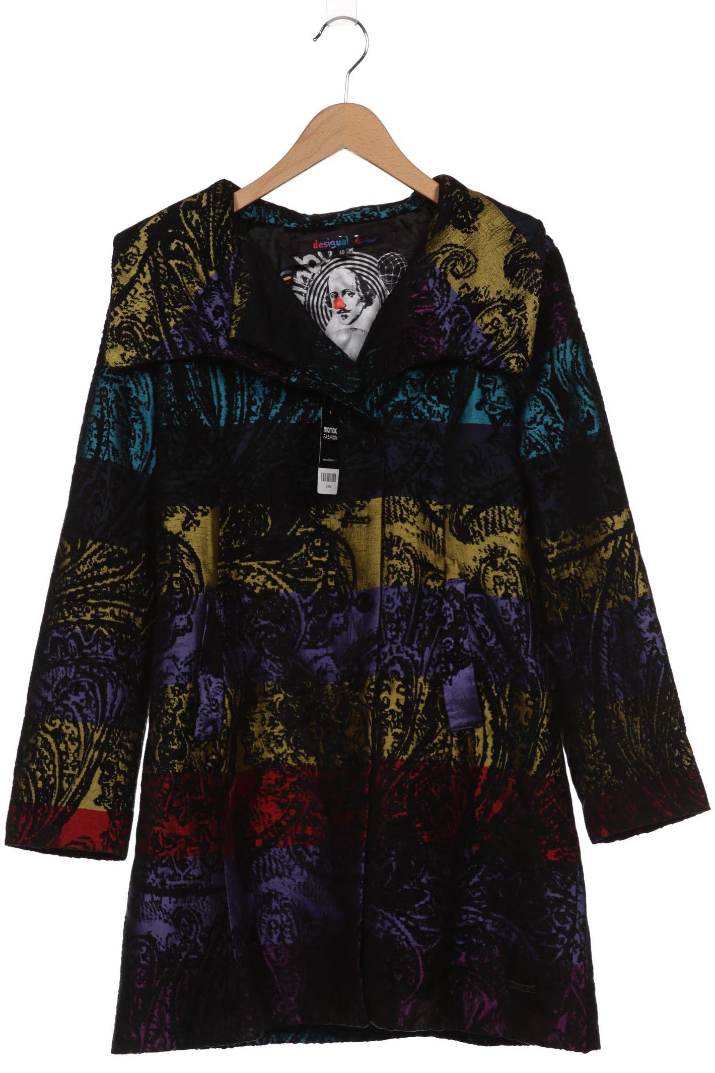 

Desigual Damen Mantel, mehrfarbig, Gr. 40