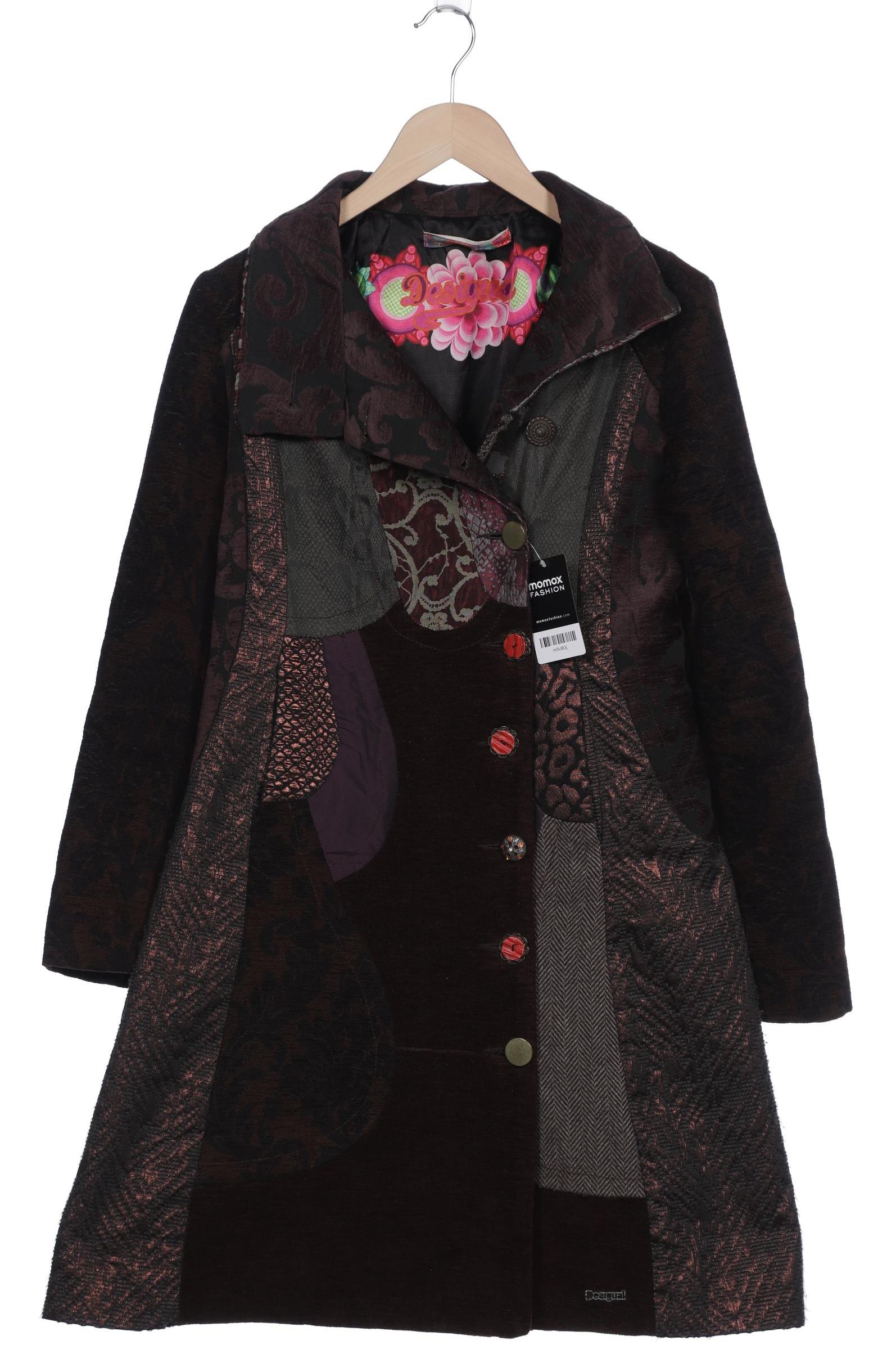 

Desigual Damen Mantel, braun, Gr. 40