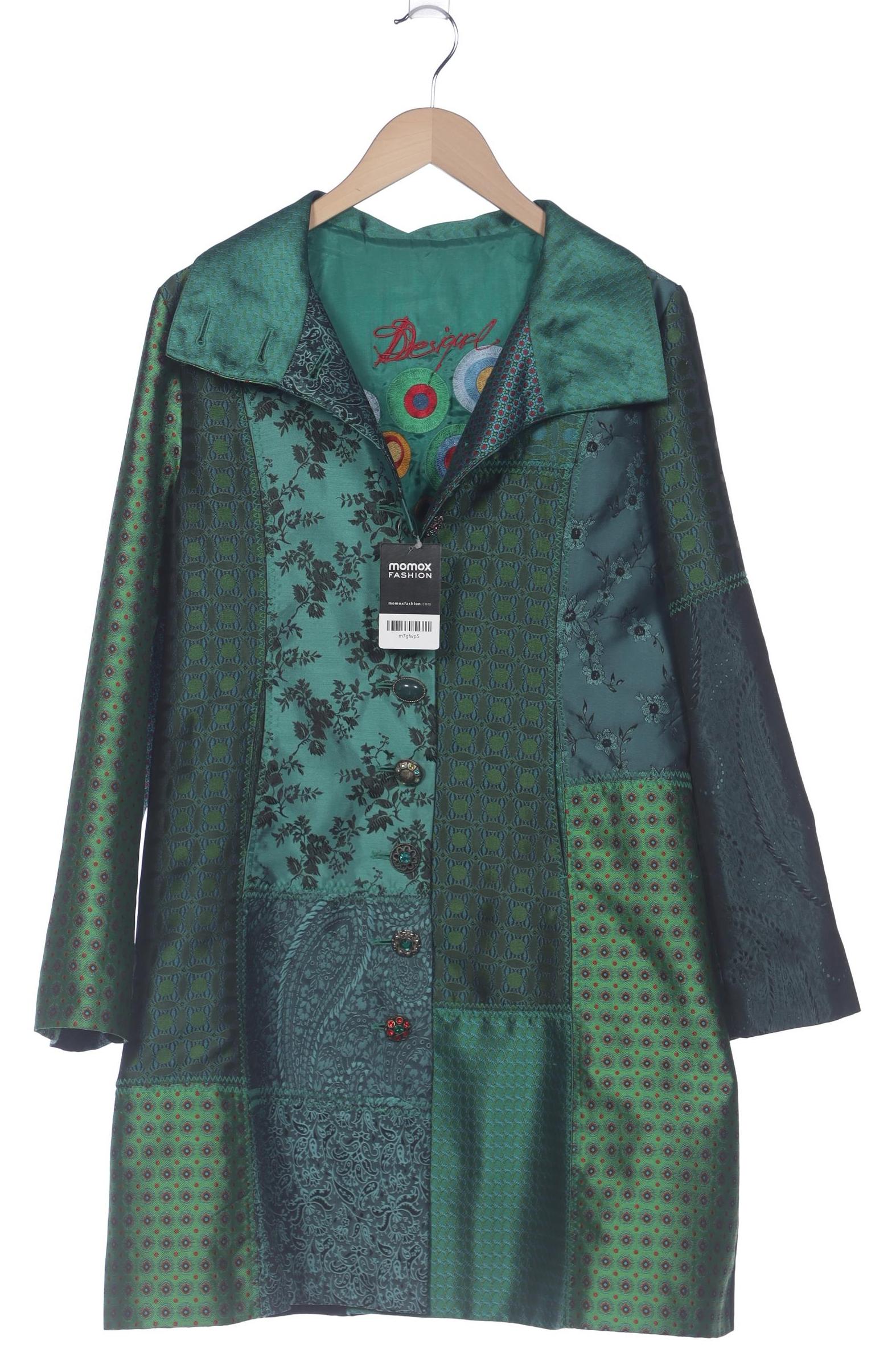 

Desigual Damen Mantel, grün, Gr. 42