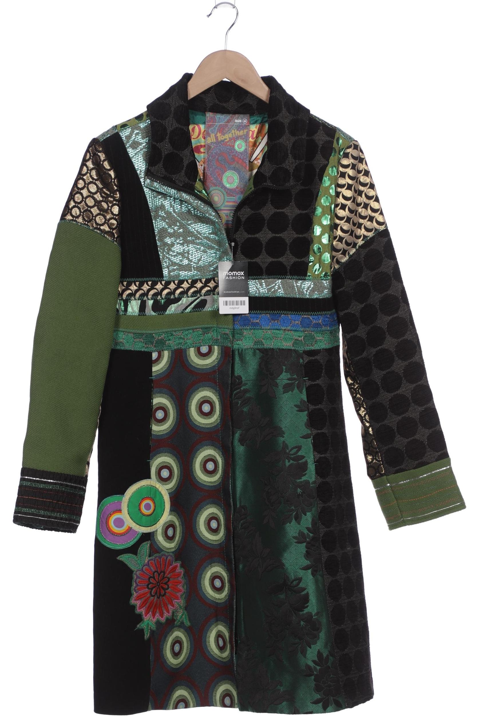 

Desigual Damen Mantel, grün, Gr. 44