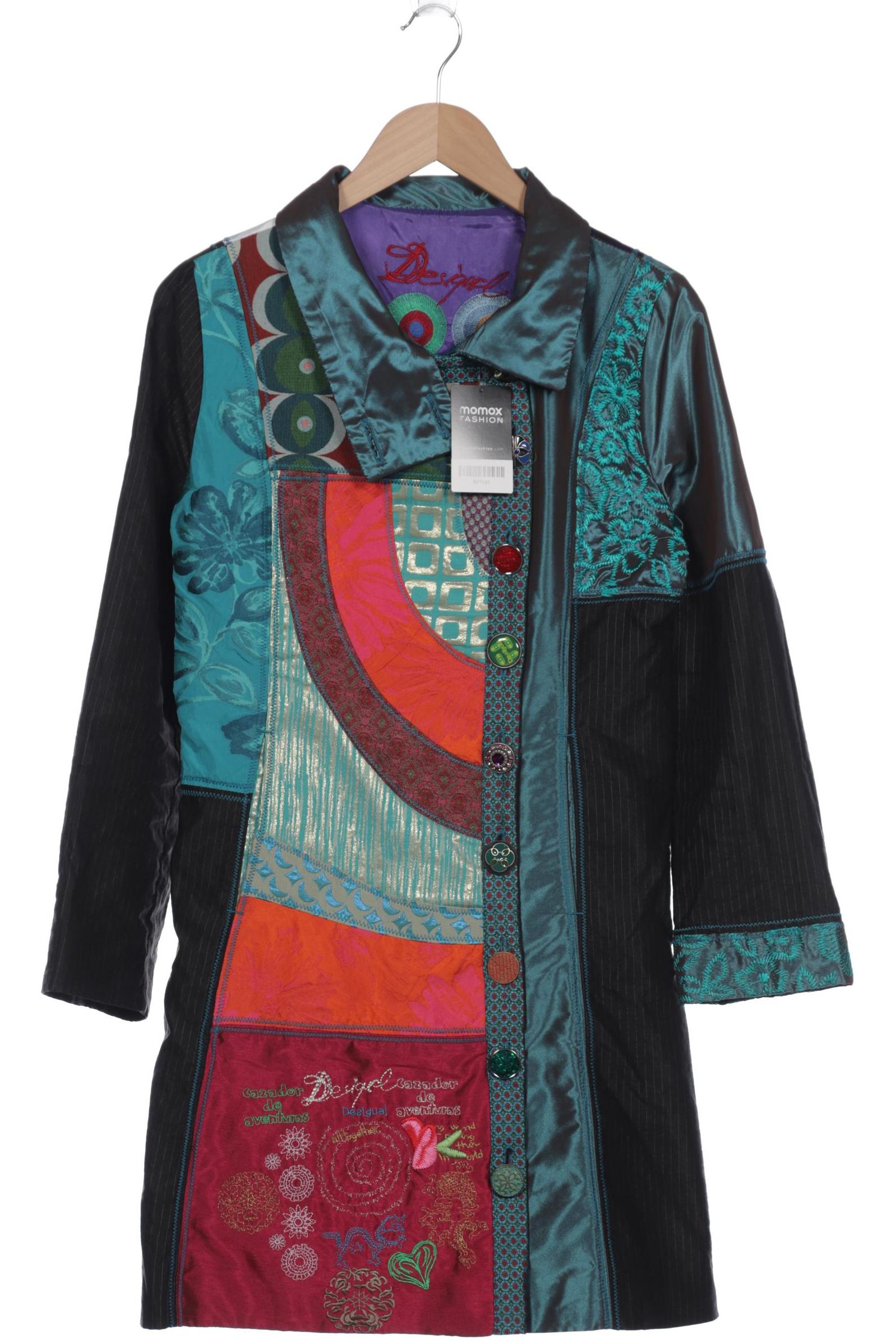 

Desigual Damen Mantel, mehrfarbig, Gr. 42