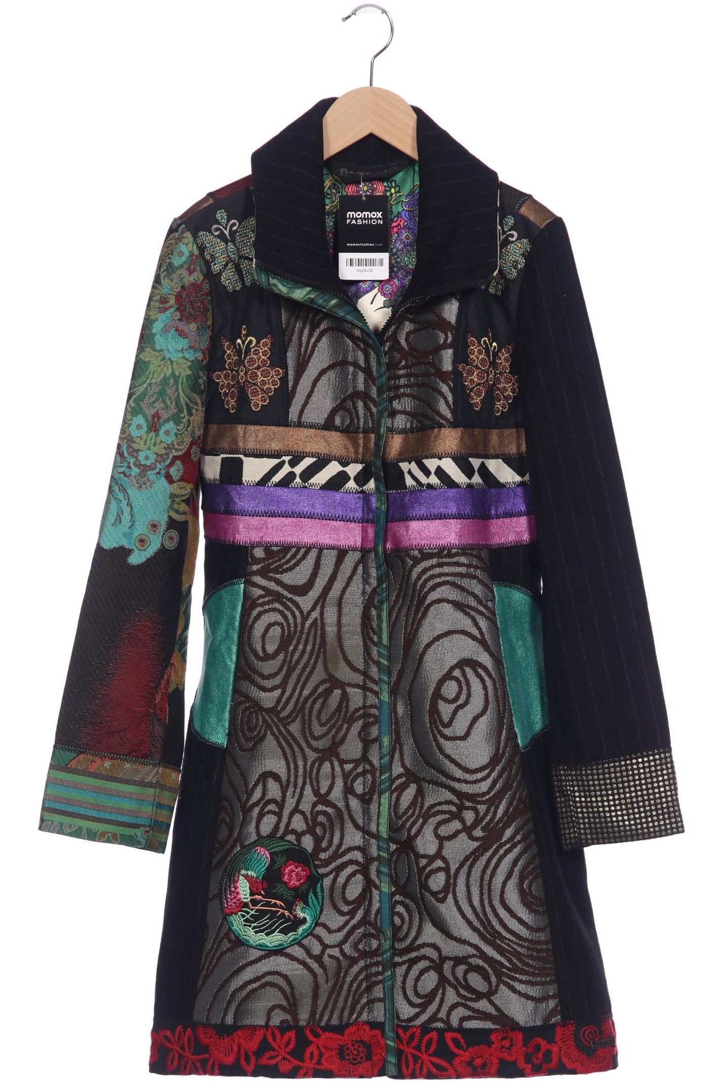 

Desigual Damen Mantel, mehrfarbig, Gr. 36
