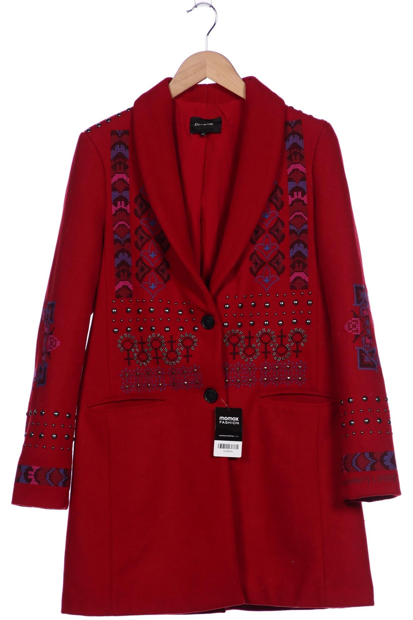 

Desigual Damen Mantel, rot, Gr. 40