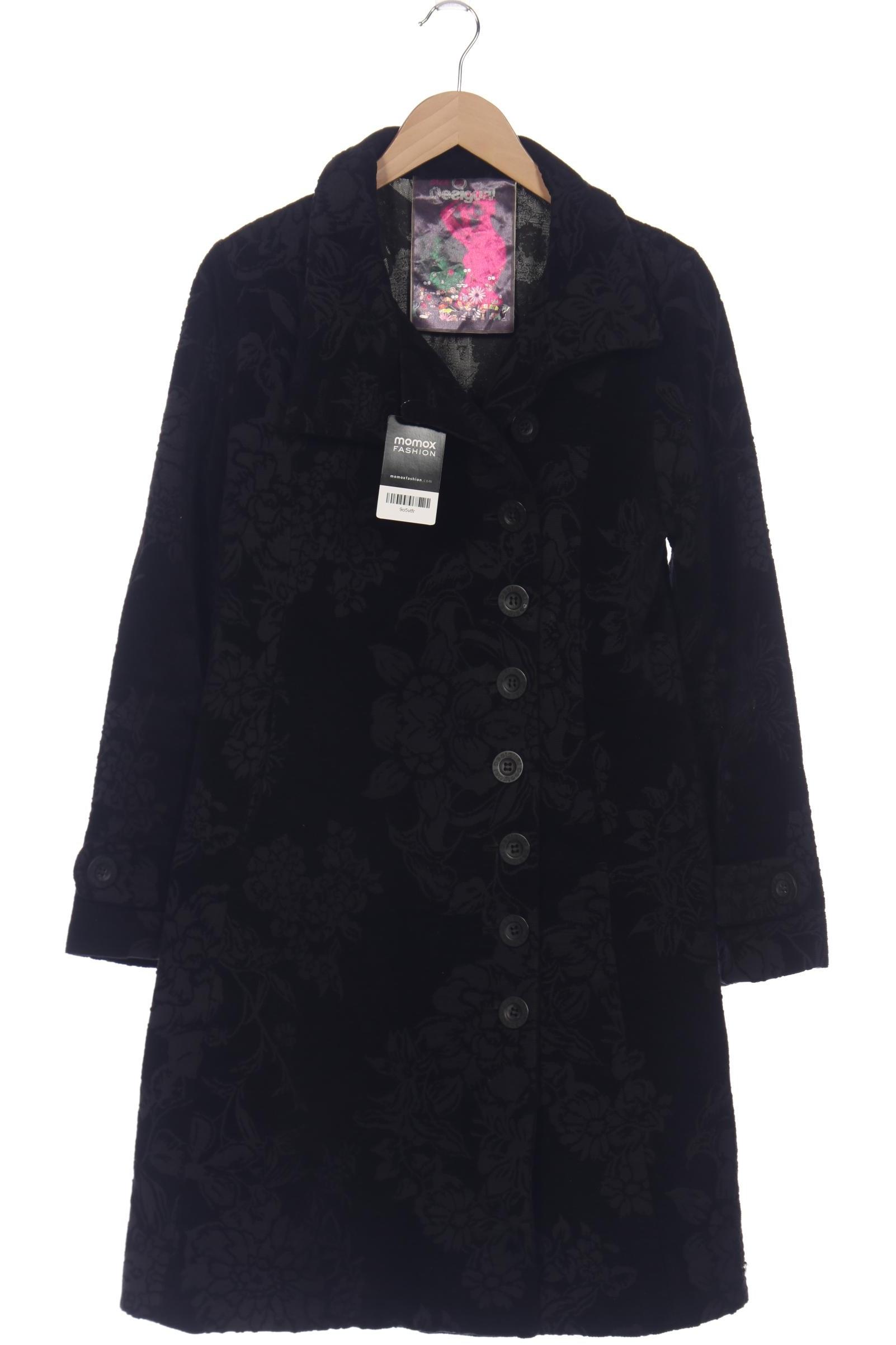 

Desigual Damen Mantel, schwarz, Gr. 42