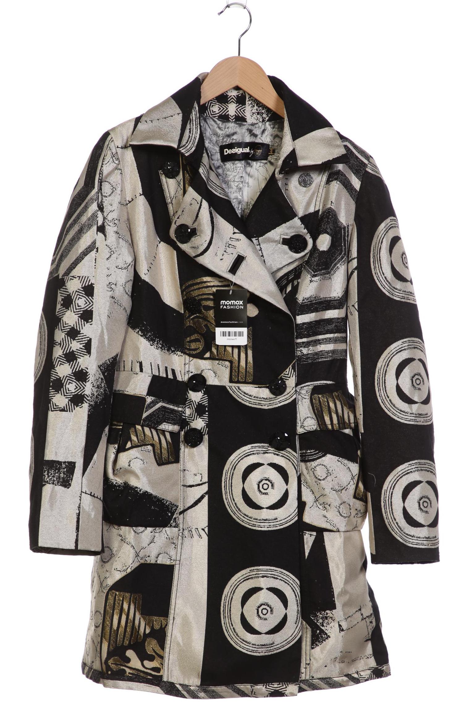 

Desigual Damen Mantel, schwarz, Gr. 44