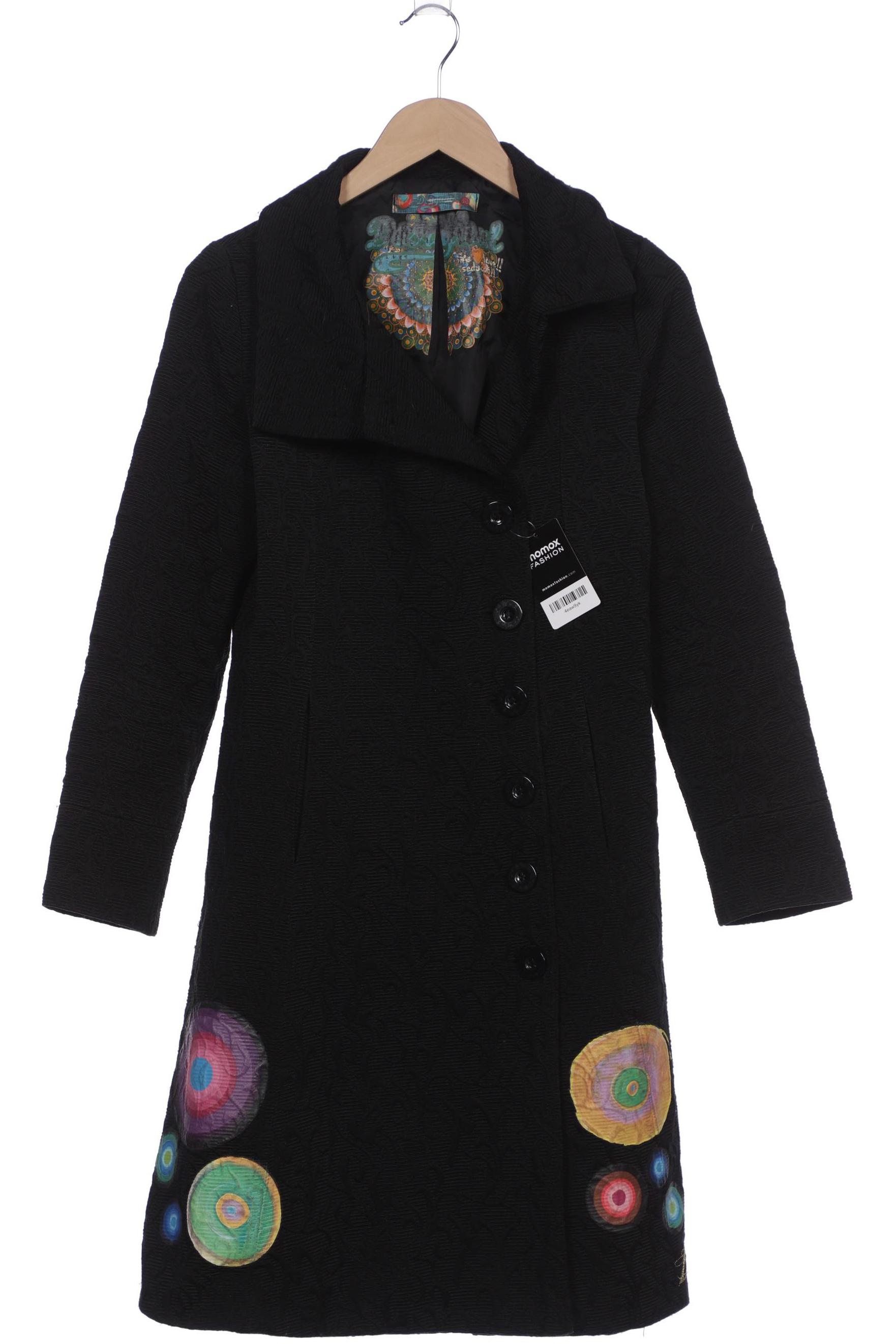 

Desigual Damen Mantel, schwarz, Gr. 40