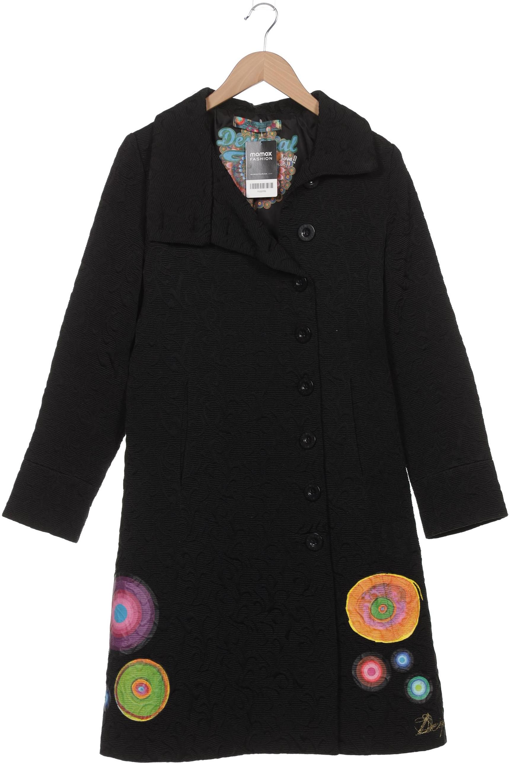 

Desigual Damen Mantel, schwarz, Gr. 42
