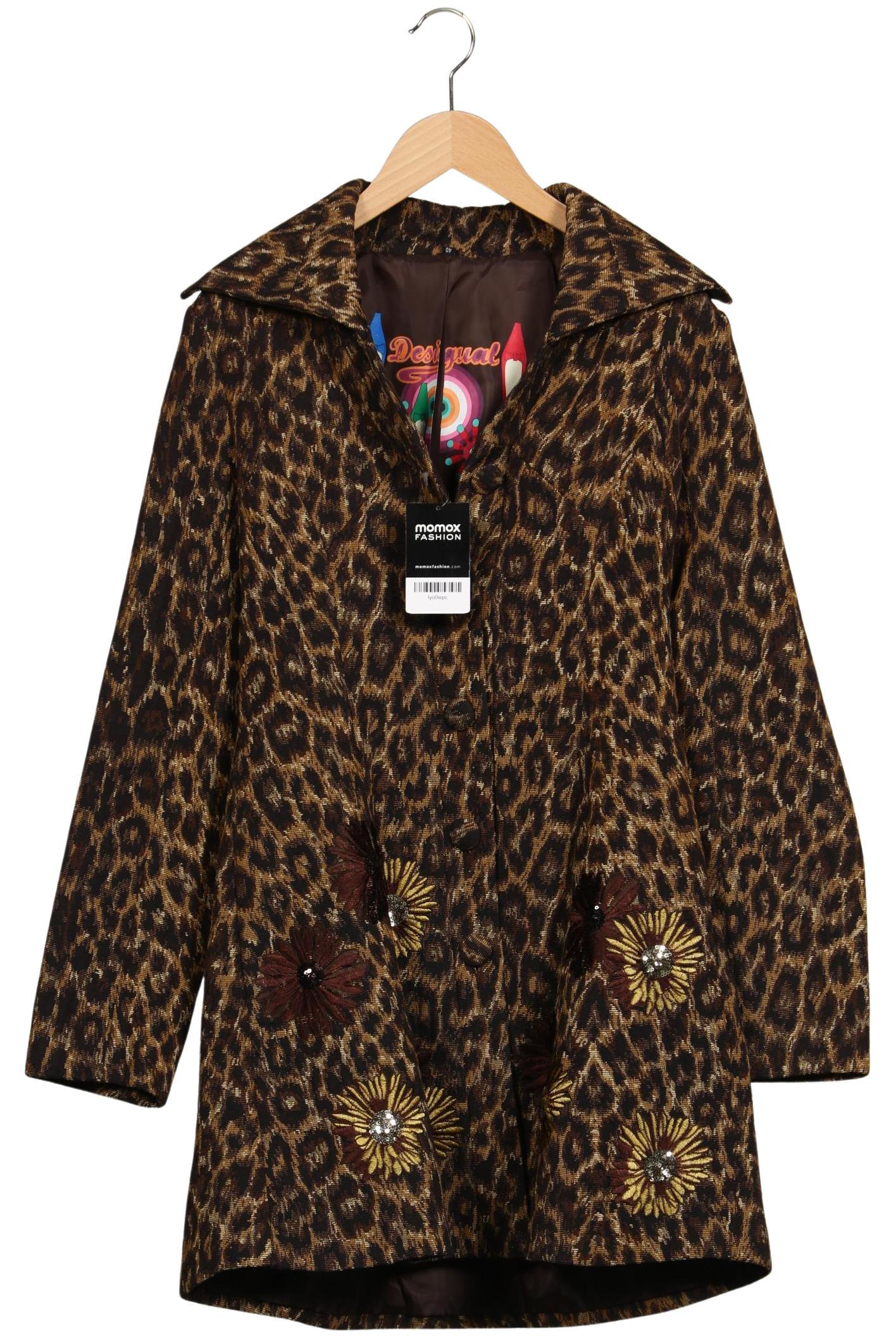 

Desigual Damen Mantel, braun, Gr. 40