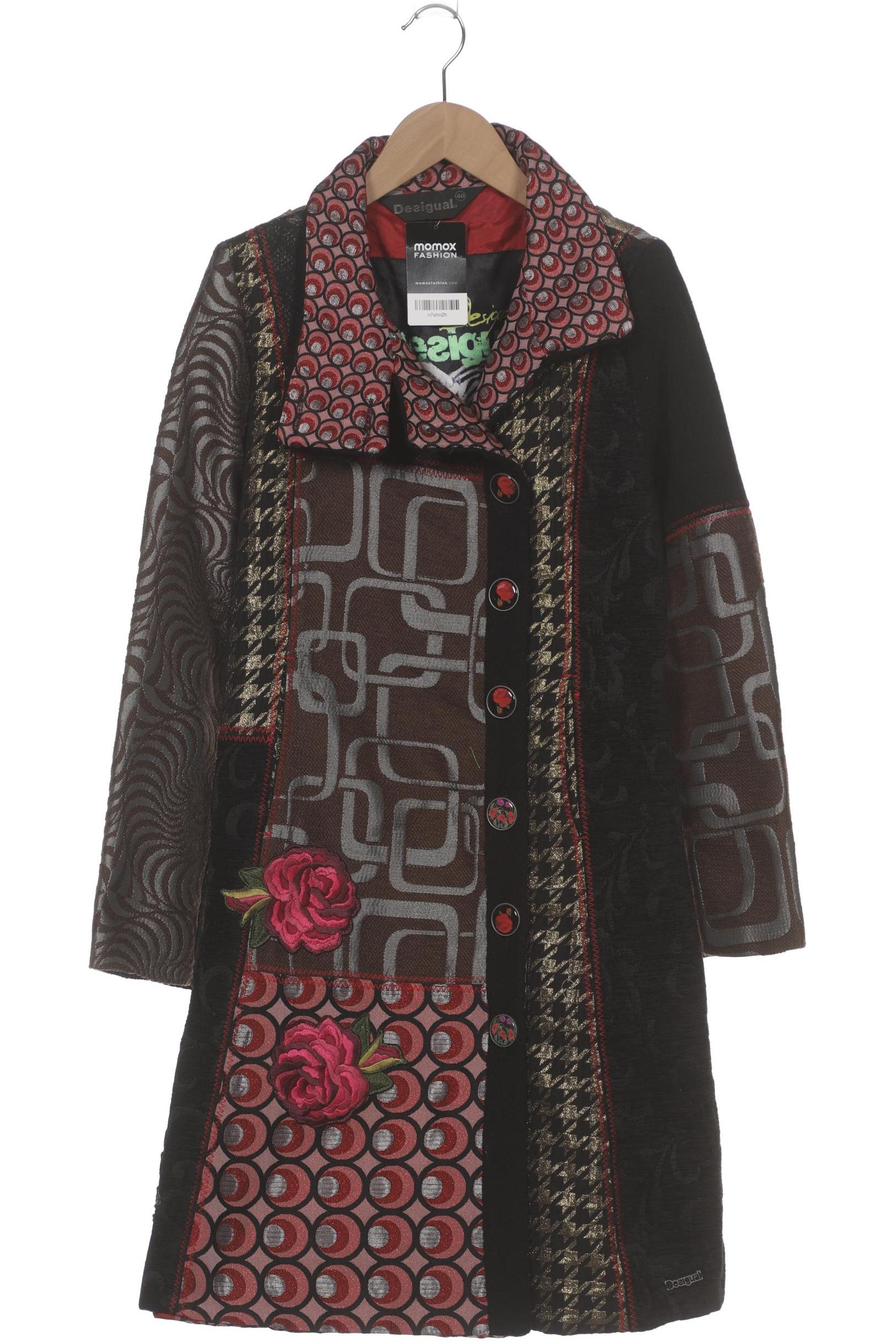 

Desigual Damen Mantel, mehrfarbig, Gr. 40