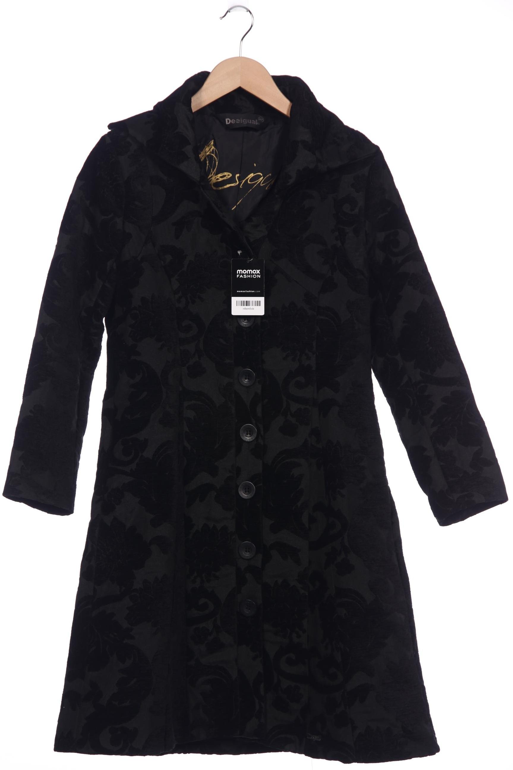 

Desigual Damen Mantel, schwarz, Gr. 42