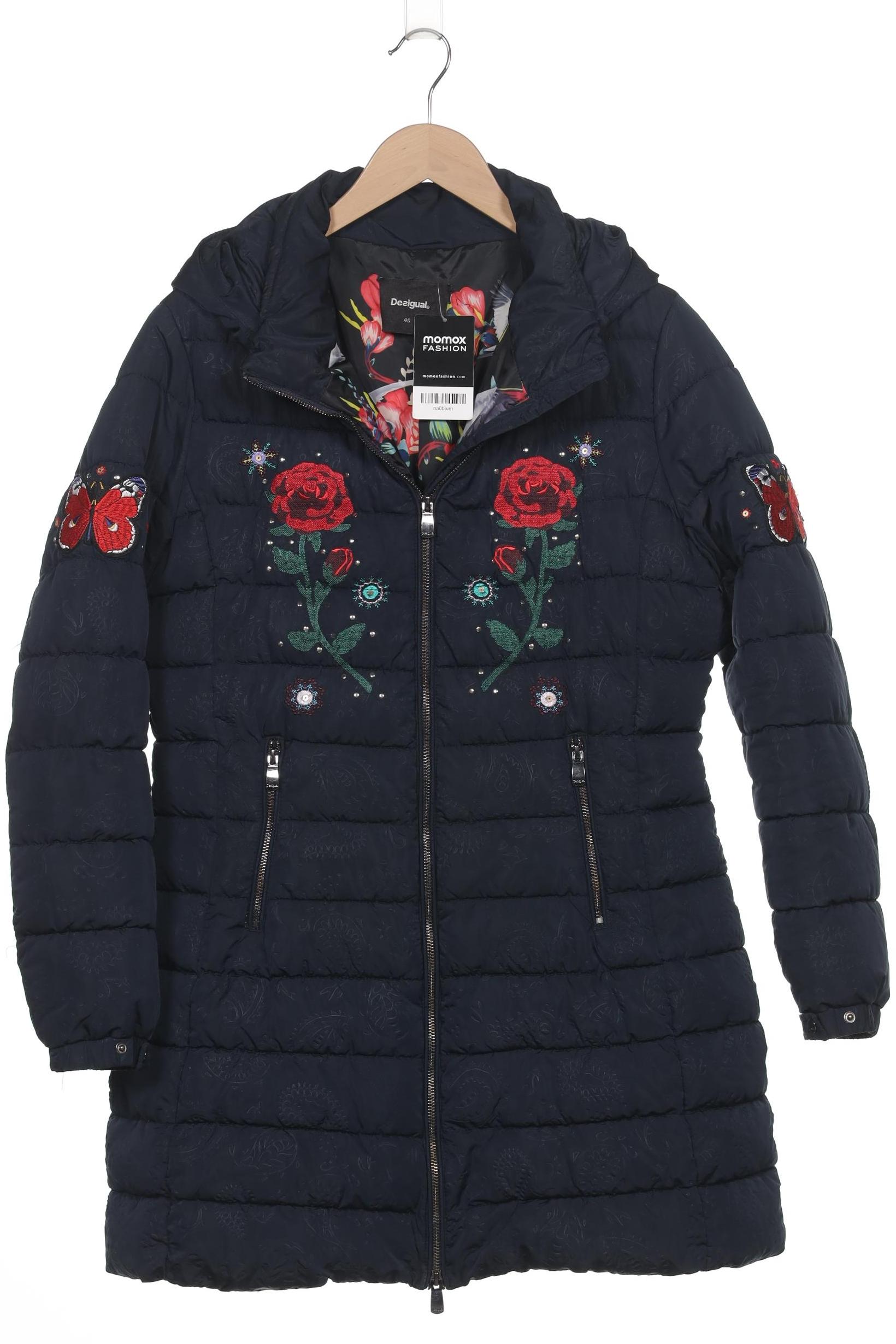 

Desigual Damen Mantel, marineblau, Gr. 46