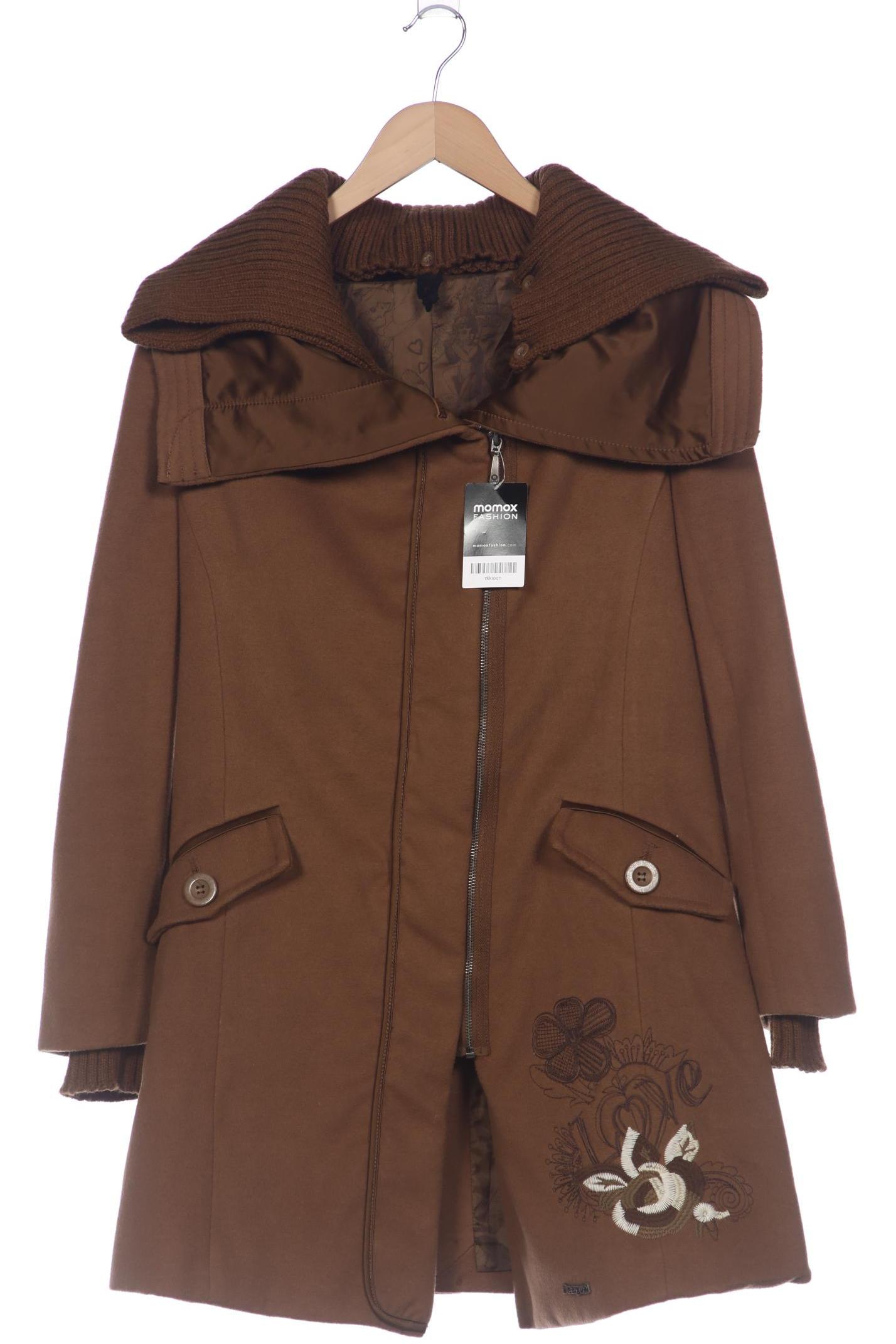 

Desigual Damen Mantel, braun, Gr. 40