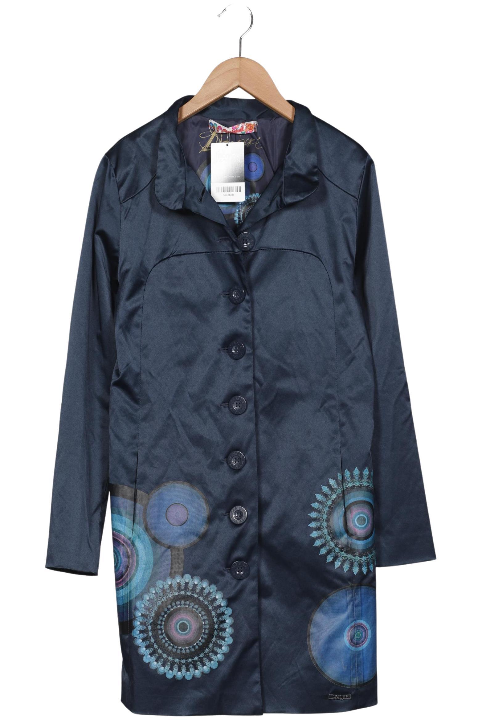 

Desigual Damen Mantel, marineblau, Gr. 42