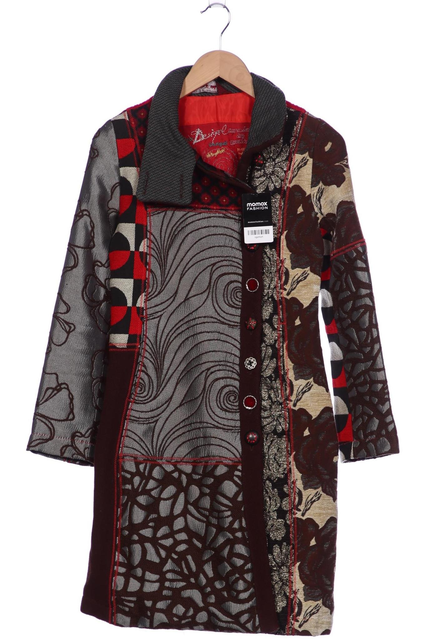 

Desigual Damen Mantel, mehrfarbig, Gr. 36