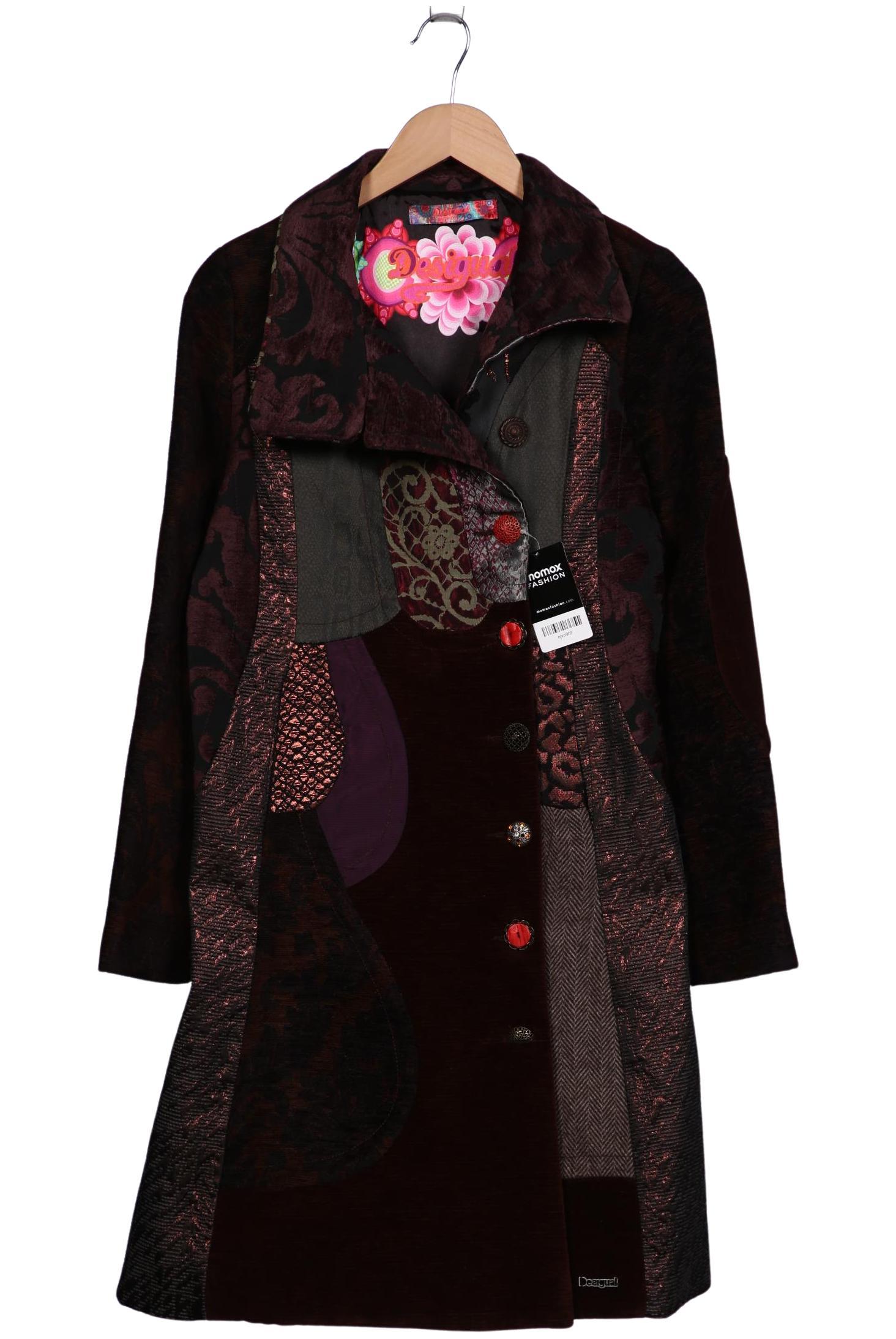 

Desigual Damen Mantel, braun, Gr. 40