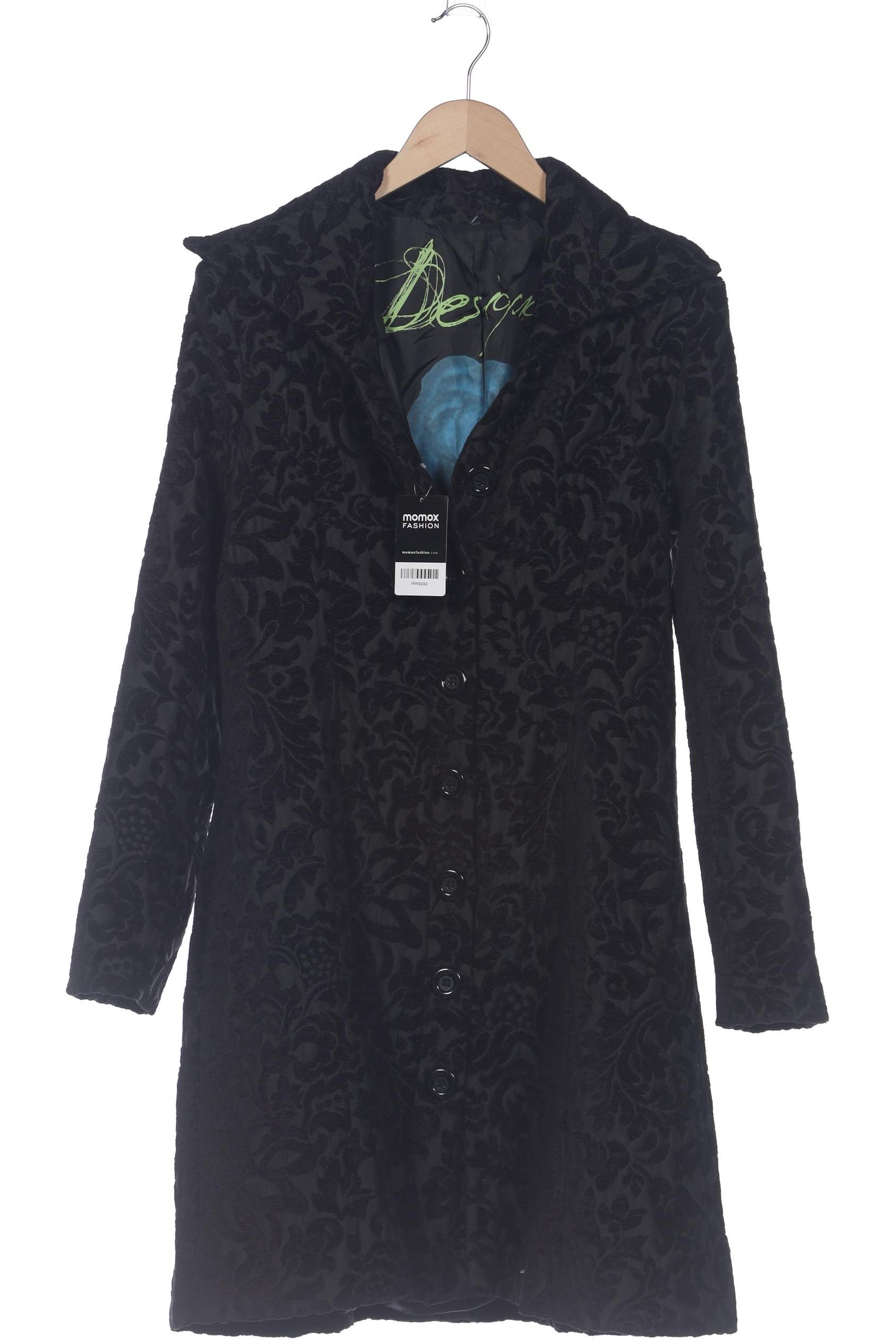 

Desigual Damen Mantel, schwarz, Gr. 42