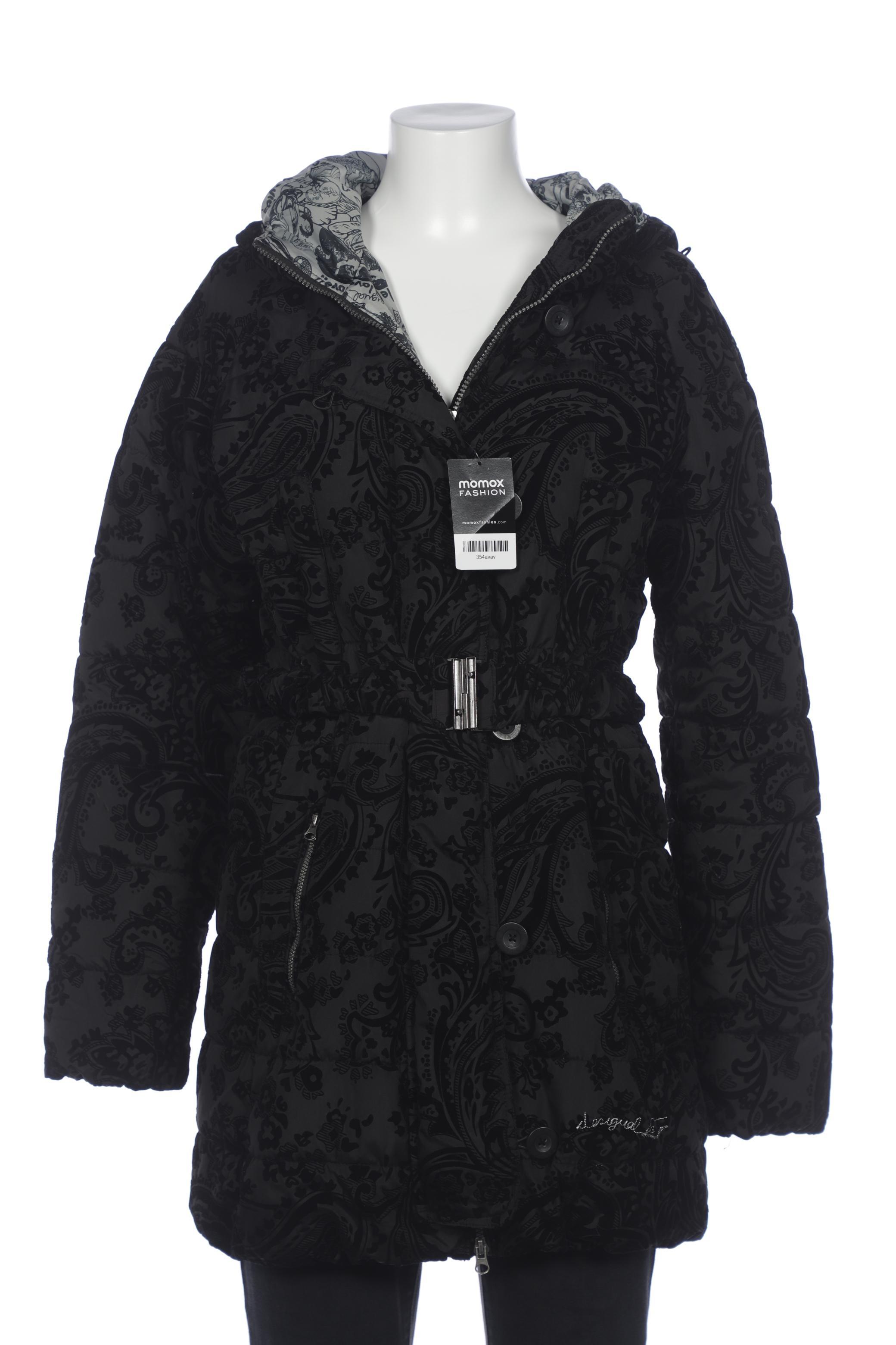 

Desigual Damen Mantel, schwarz, Gr. 42