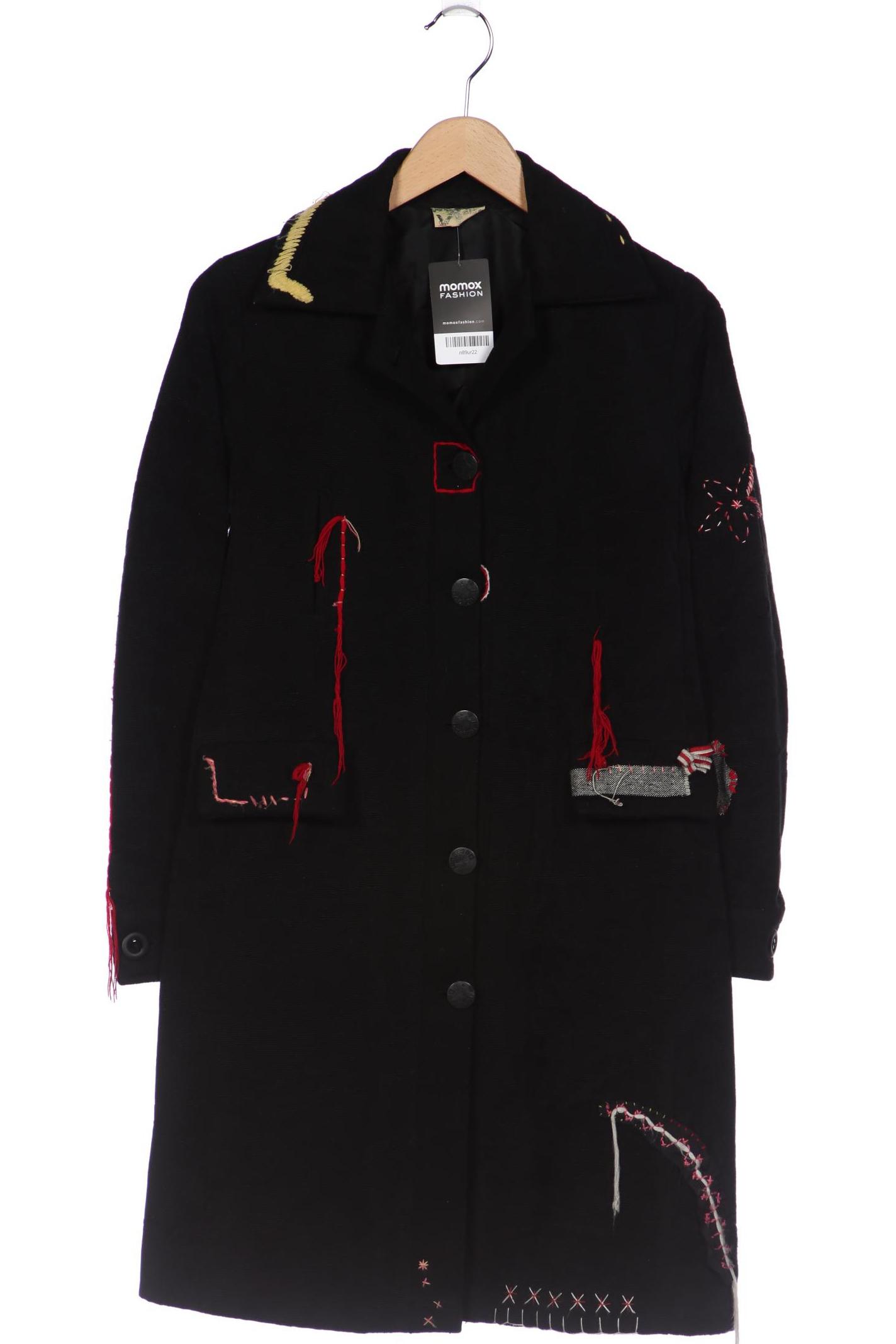 

Desigual Damen Mantel, schwarz, Gr. 40