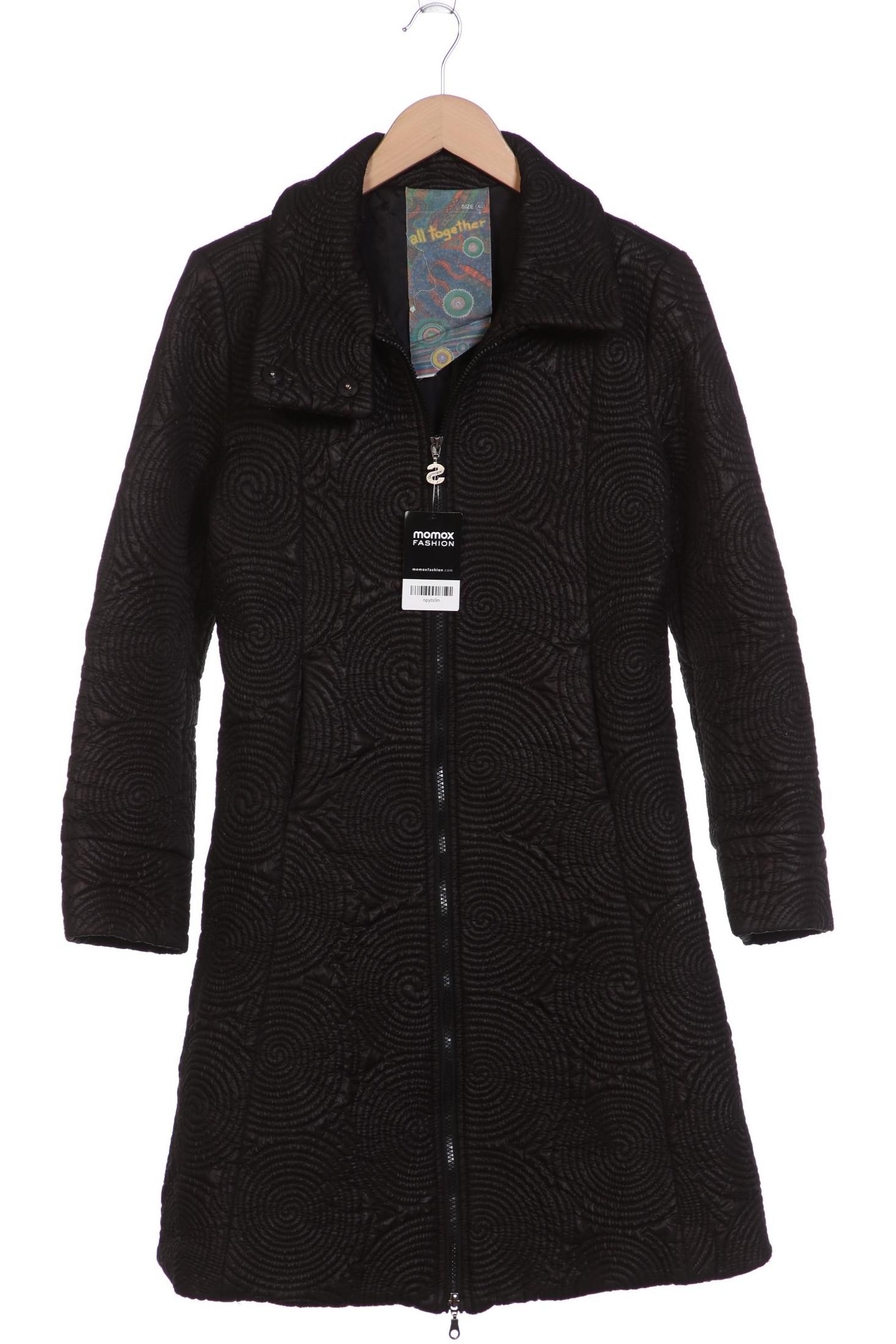 

Desigual Damen Mantel, schwarz, Gr. 40