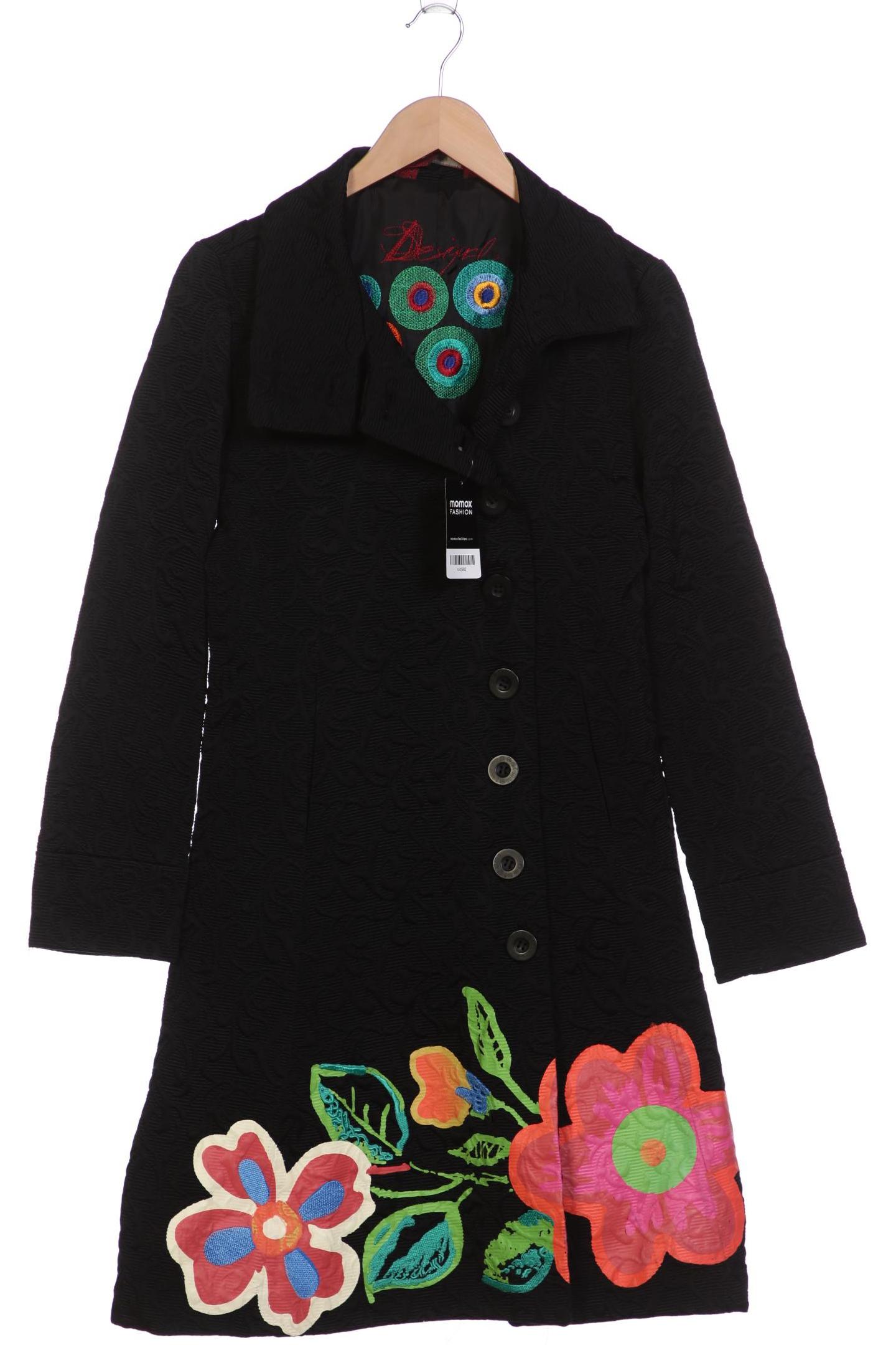 

Desigual Damen Mantel, schwarz