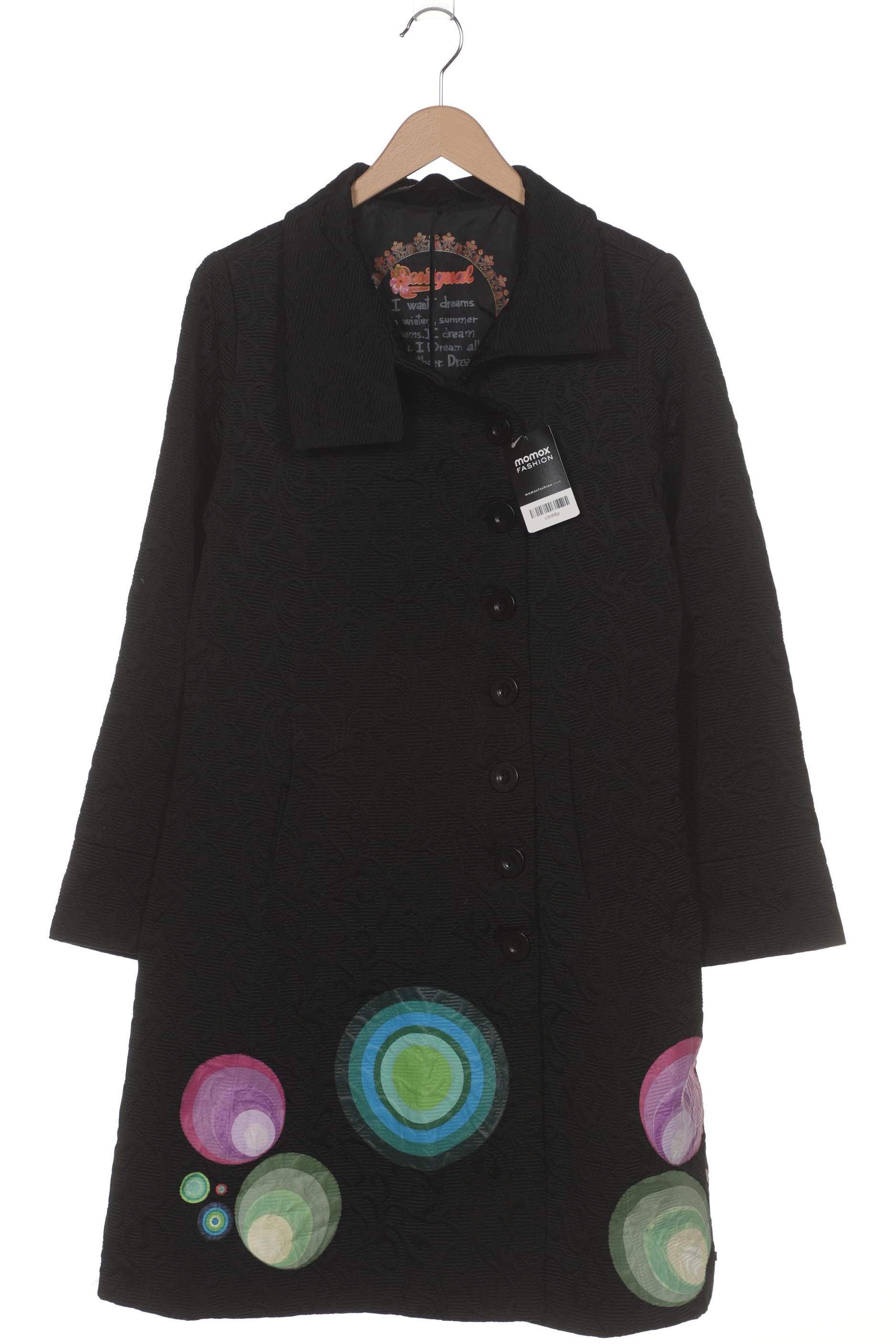 

Desigual Damen Mantel, schwarz, Gr. 46