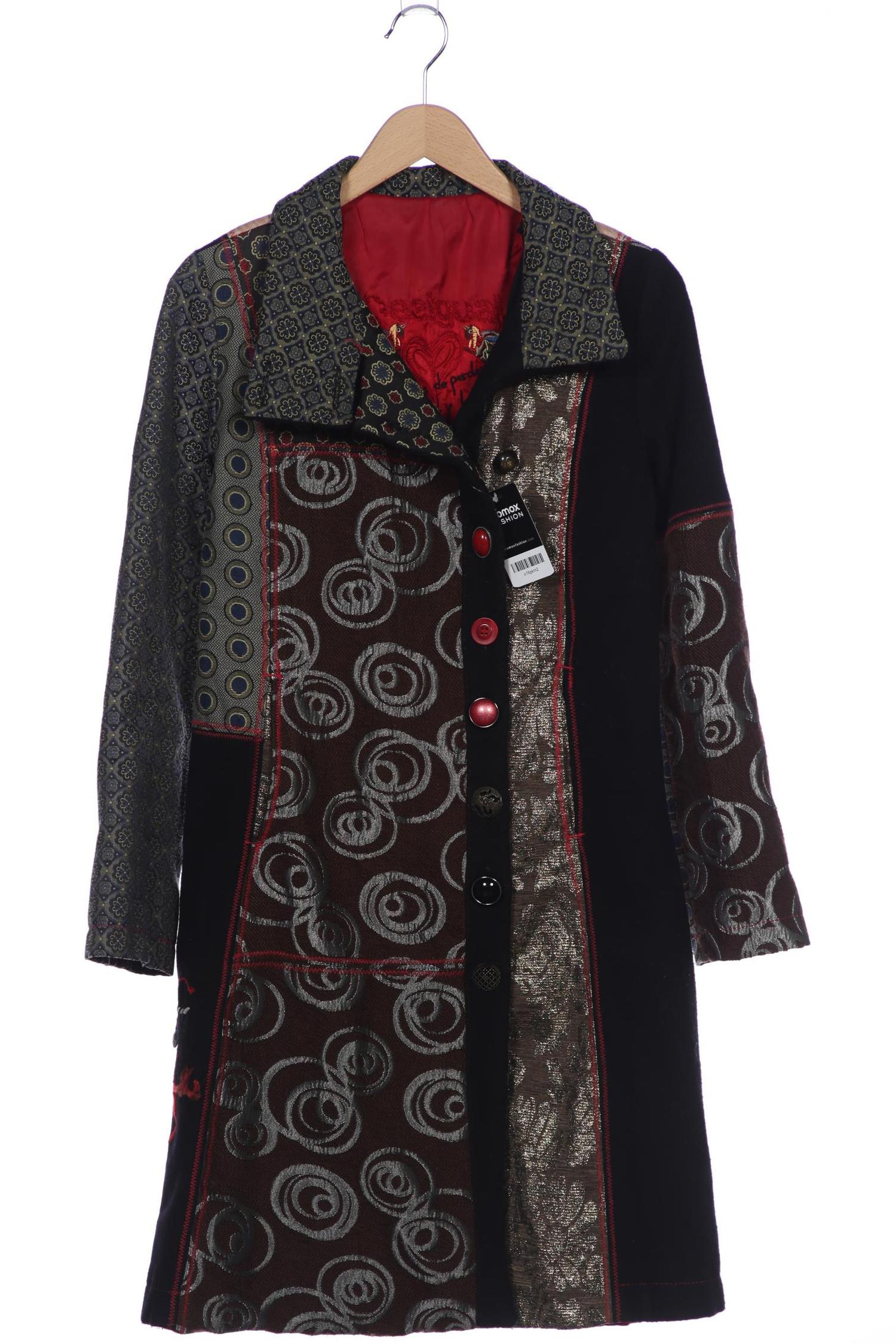 

Desigual Damen Mantel, mehrfarbig, Gr. 40