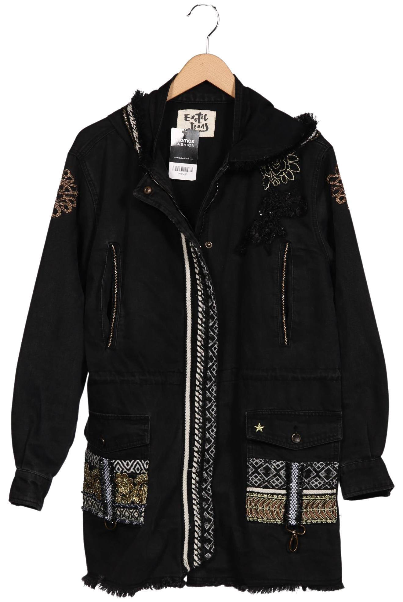 

Desigual Damen Mantel, schwarz, Gr. 42