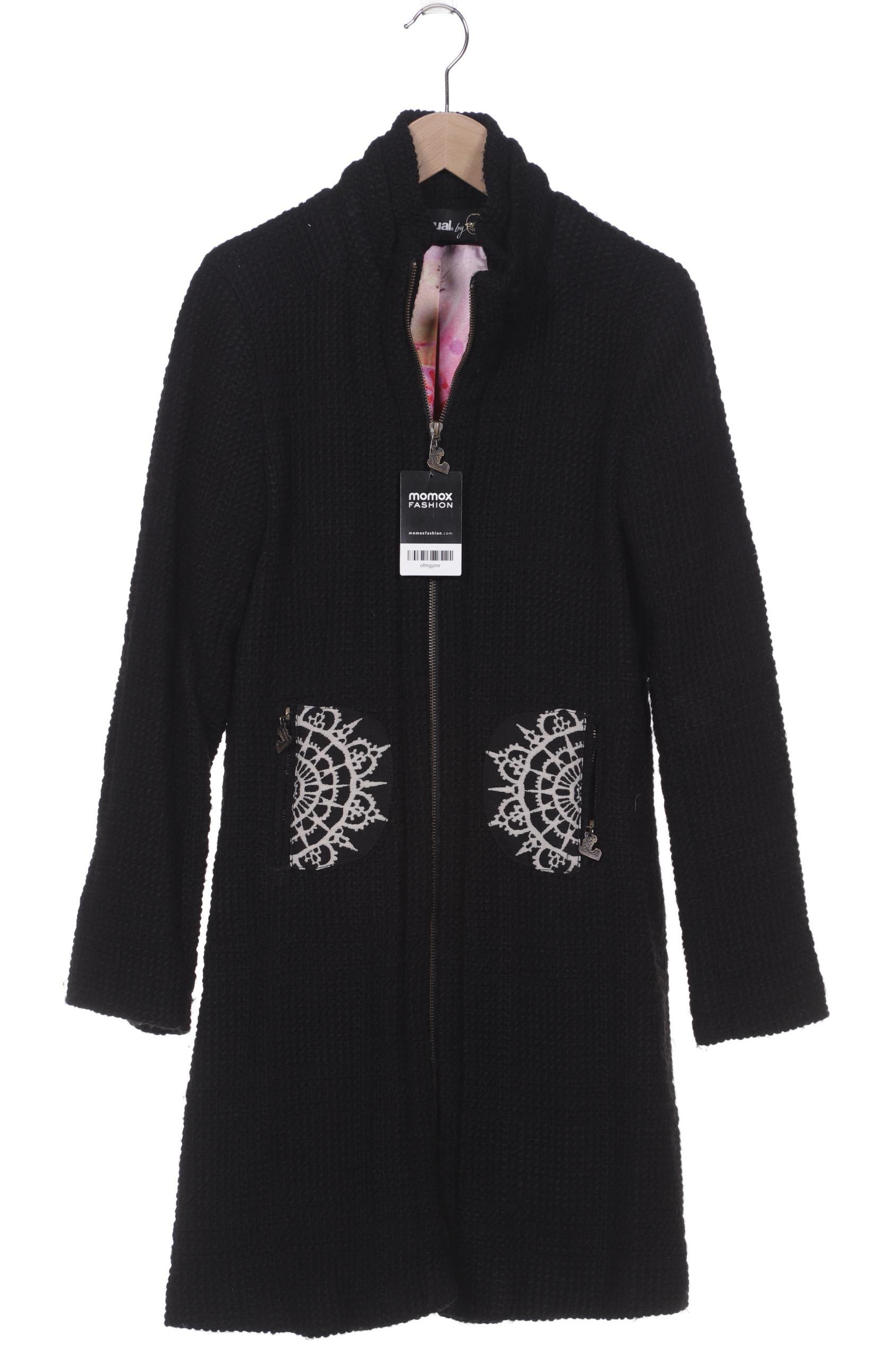 

Desigual Damen Mantel, schwarz