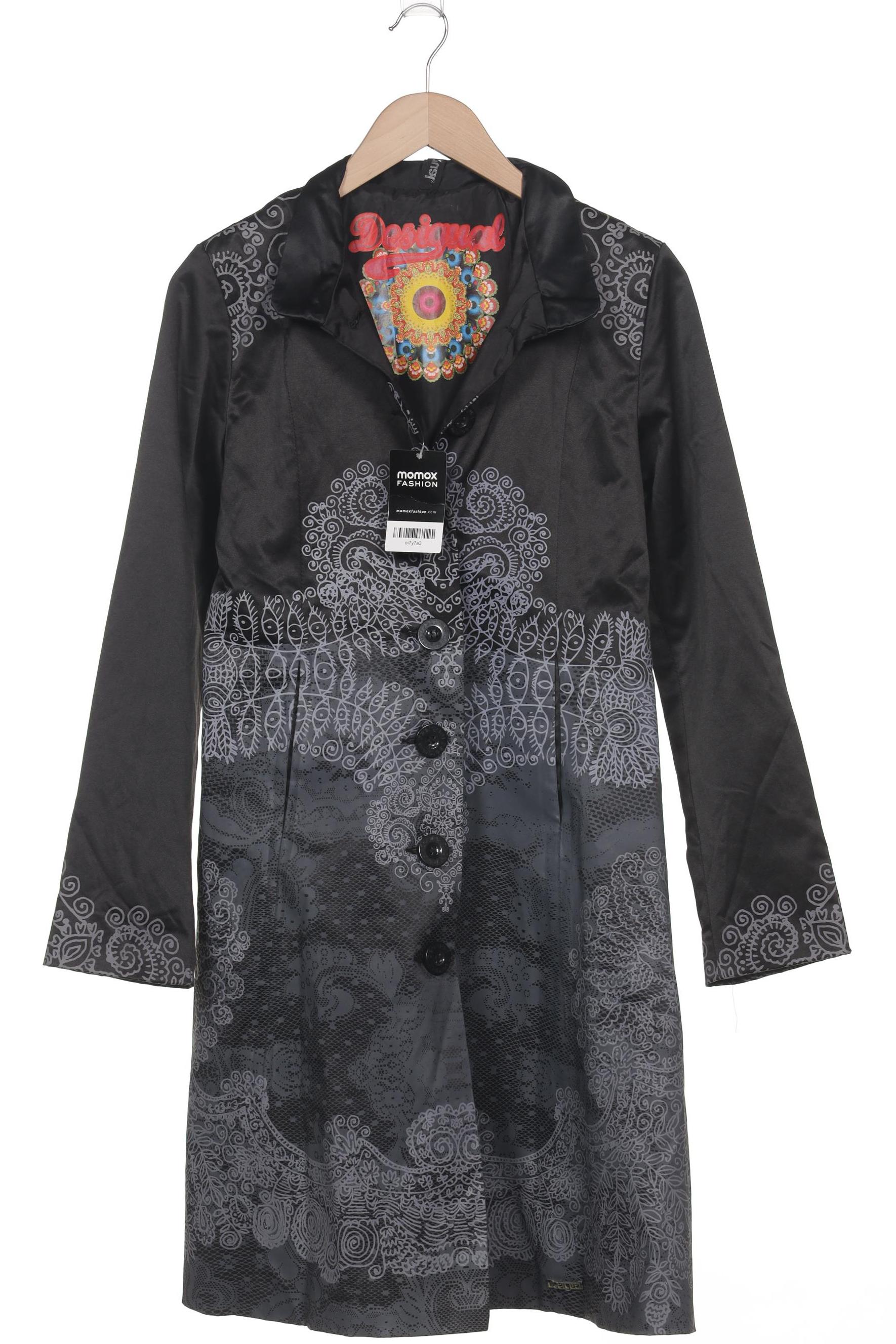 

Desigual Damen Mantel, grau, Gr. 38