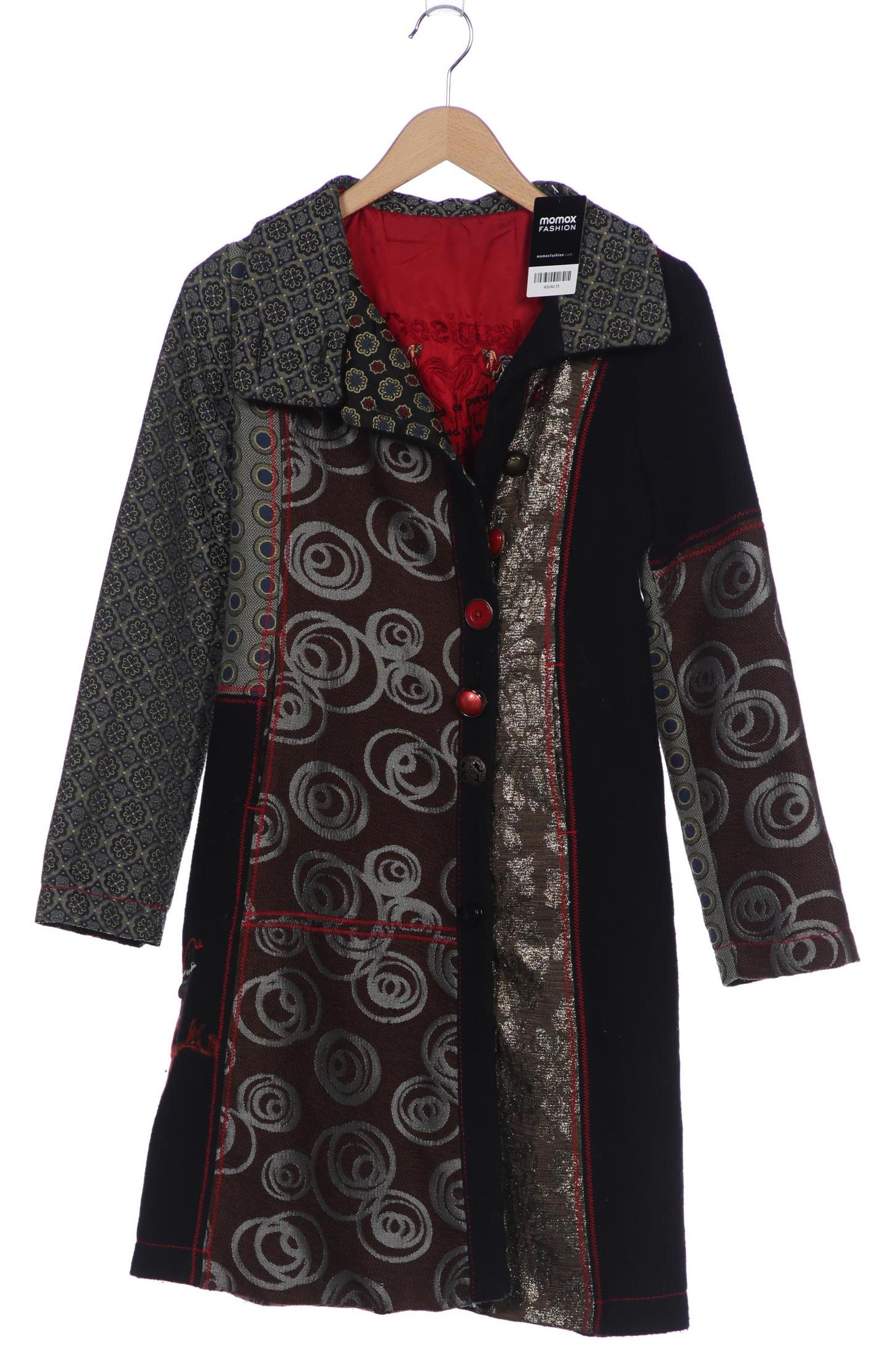

Desigual Damen Mantel, mehrfarbig, Gr. 36