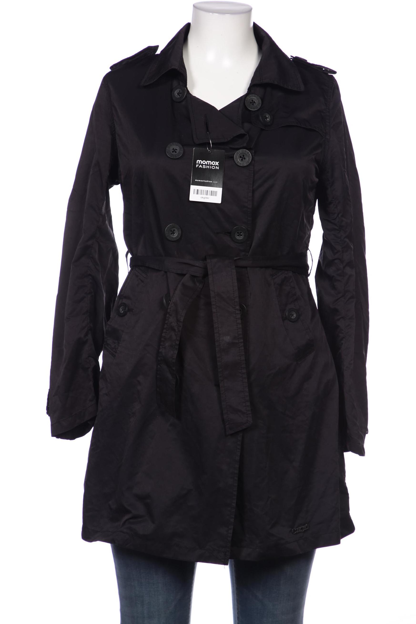 

Desigual Damen Mantel, schwarz